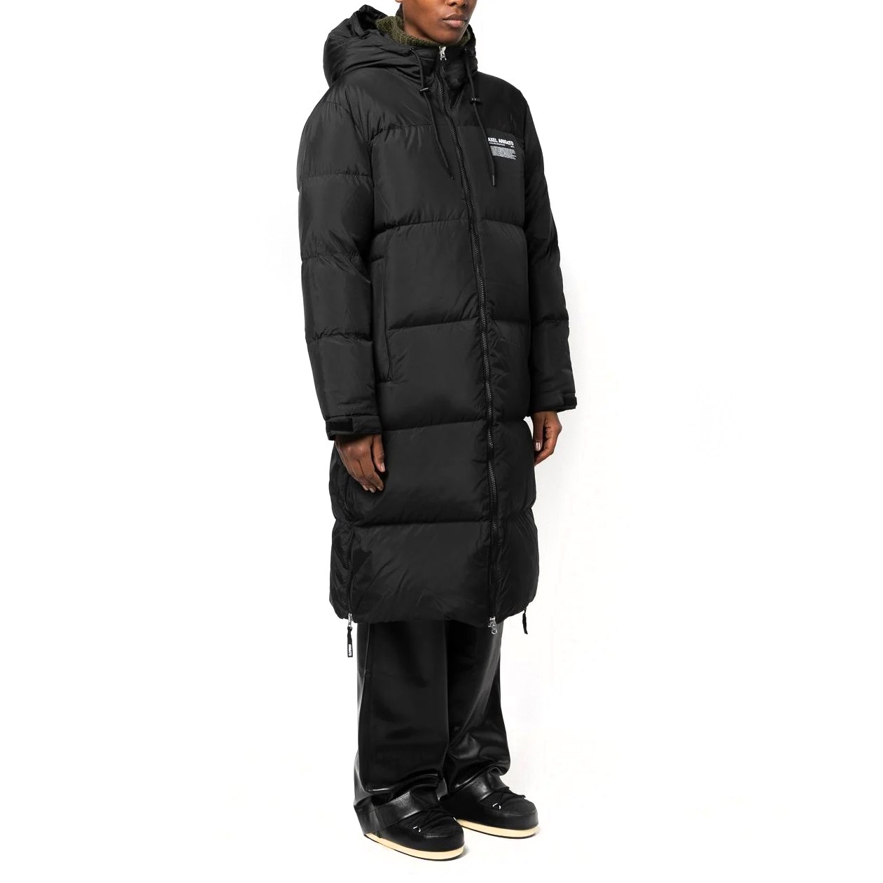 AXEL ARIGATO Pūkinis paltas moterims, Juoda, Lumia Down Puffer Coat 3