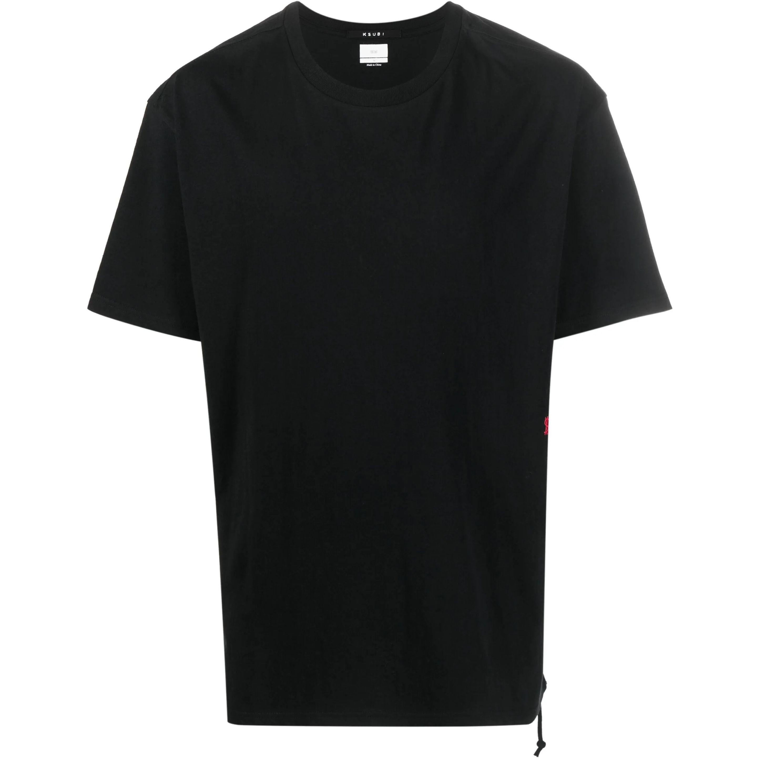 KSUBI Marškinėliai trump. rankovėmis vyrams, Juoda, 4x4 biggie ss tee black/red 1