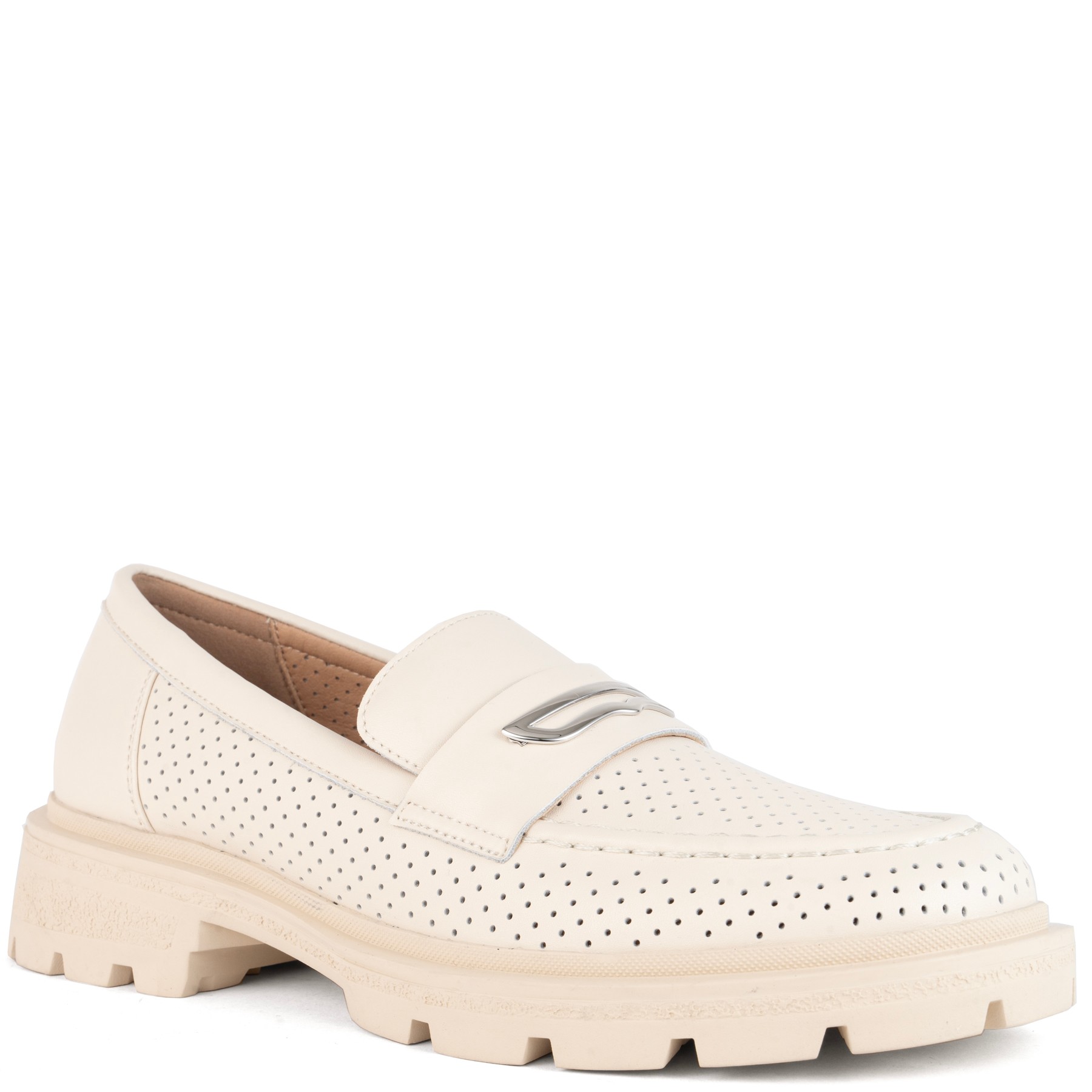 SANTINO MILANO Loaferiai moterims, Smėlio, Loafers 1