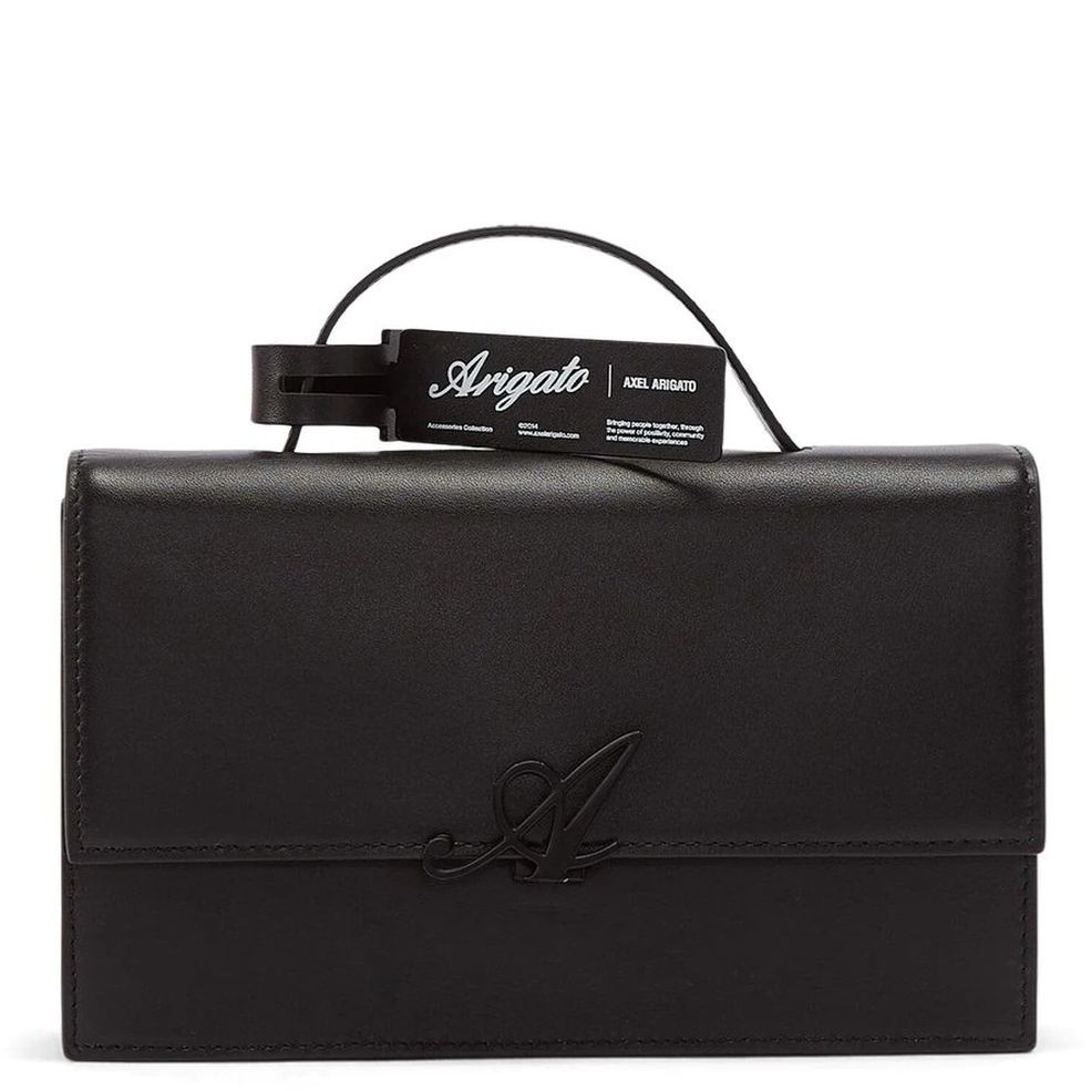AXEL ARIGATO Rankinė per petį, Juoda, Signature bag 1
