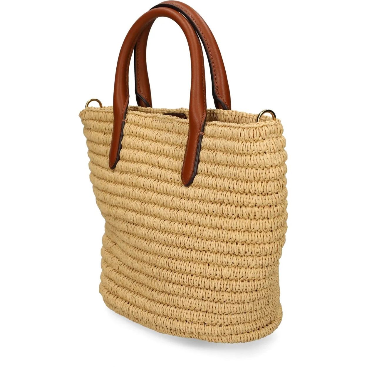 LAUREN RALPH LAUREN Pirkinių krepšys moterims, Ruda, Brie 22 tote medium 2
