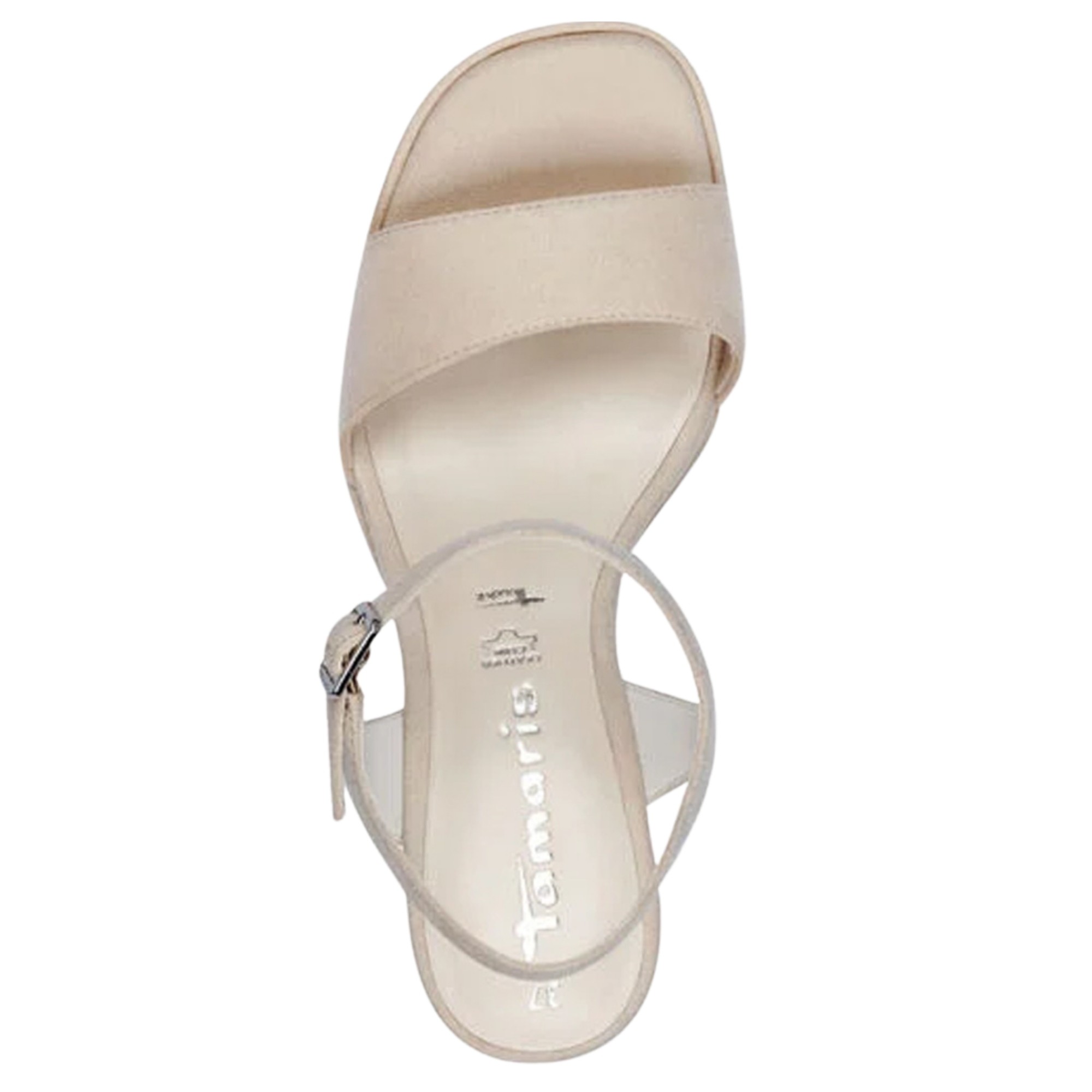 TAMARIS Basutės moterims, Smėlio, Sandals 3