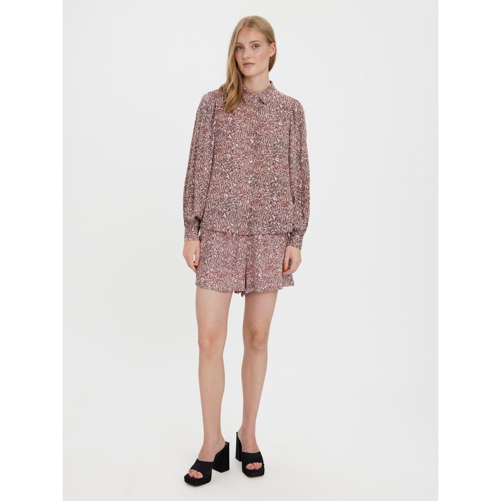 VERO MODA Šortai moterims, Rožinė, VMULRIKKE HW SHORTS V 3