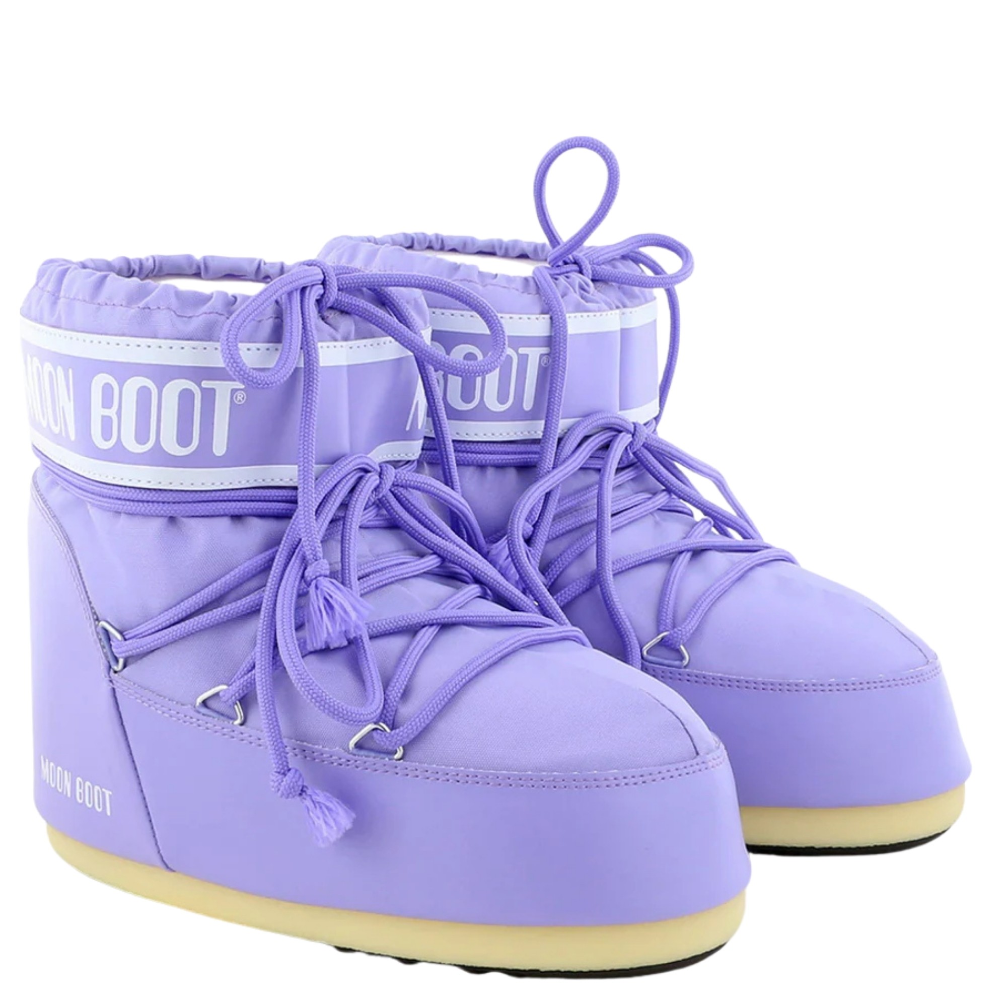 MOON BOOT Aulinukai moterims, Violetinė, Mb icon low nylon boots 2