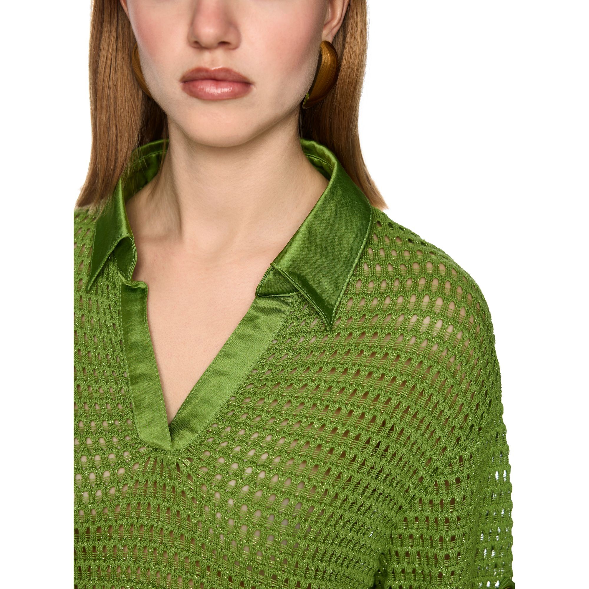 MARC CAIN Megztinis moterims, Žalia, Sweater 4