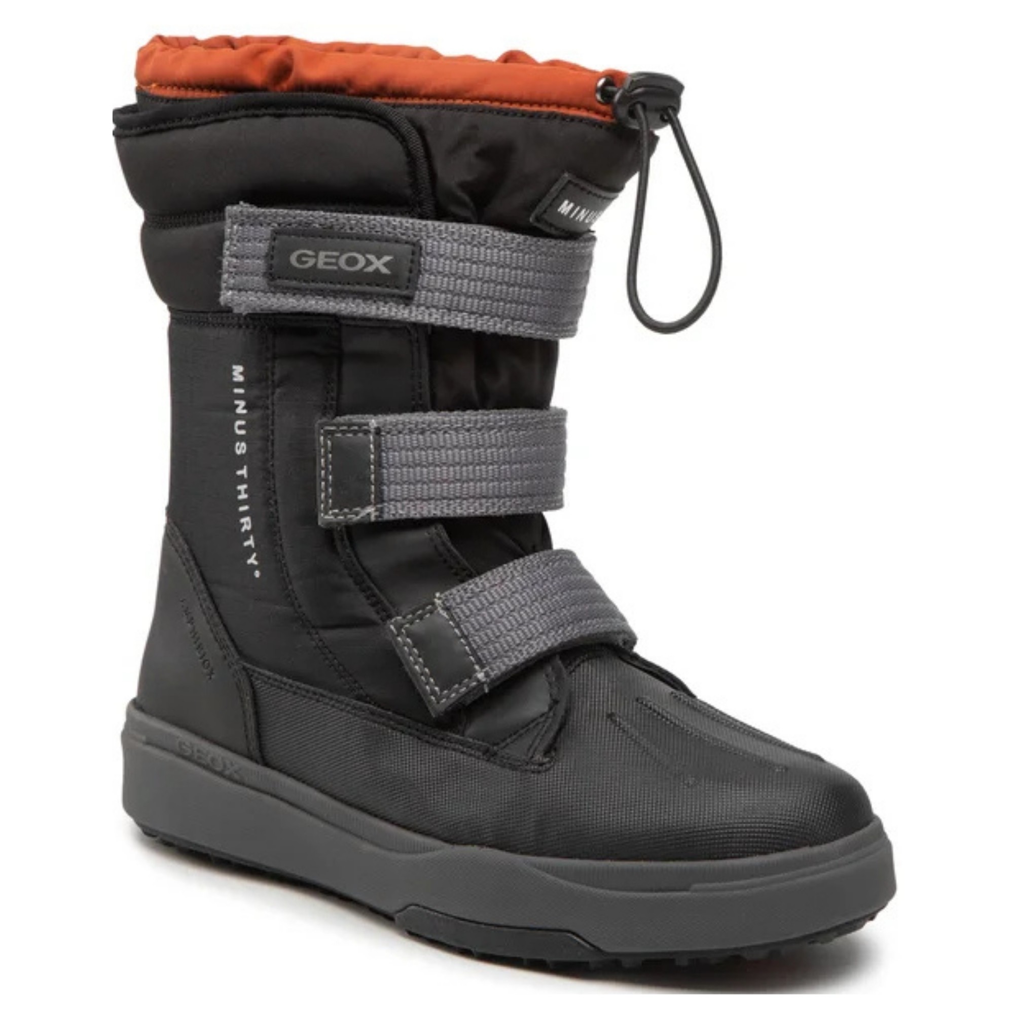 GEOX Aulinukai berniukams, Juoda, BUNSHEE PG A BOOTIES 1