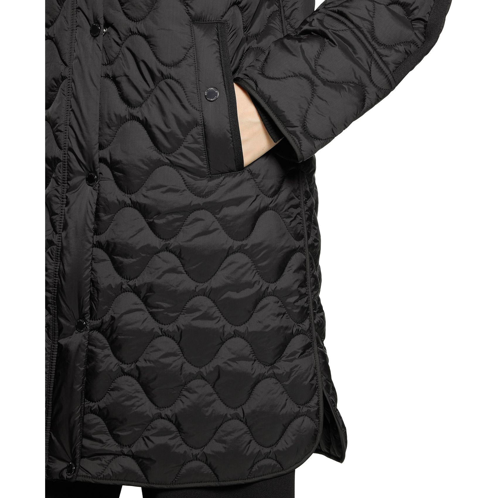 BETTY BARCLAY Striukė moterims, Juoda, Quilted Jacket 6