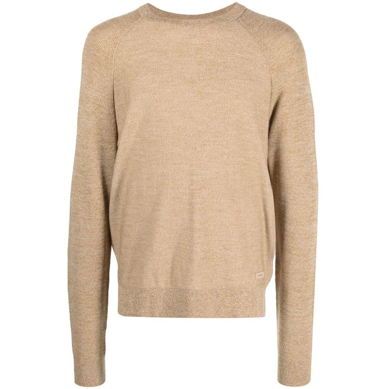 CALVIN KLEIN Megztinis vyrams, Kūno, Superior wool mouline sweater 1