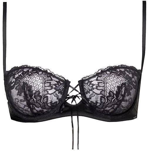 CALVIN KLEIN UW Liemenėlė moterims, Juoda, Unlined balconette 1