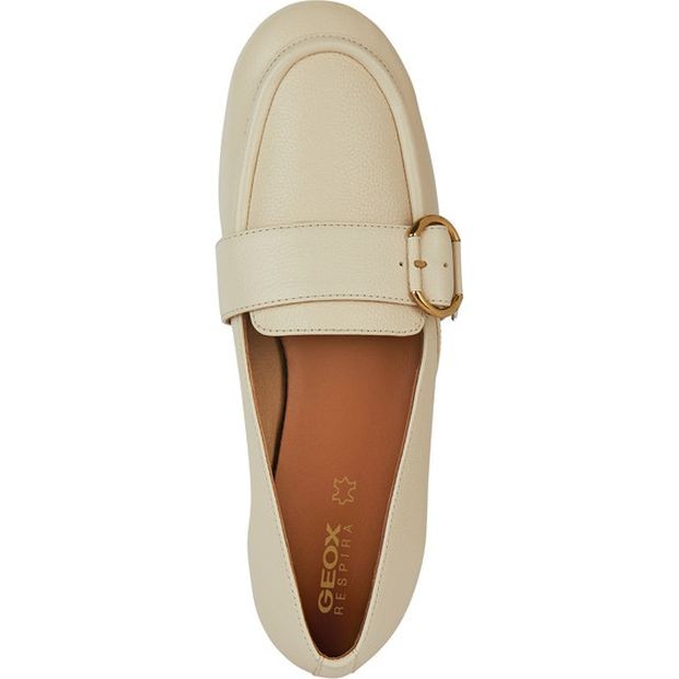 GEOX Mokasinai moterims, Smėlio, Palmaria moccasins 5