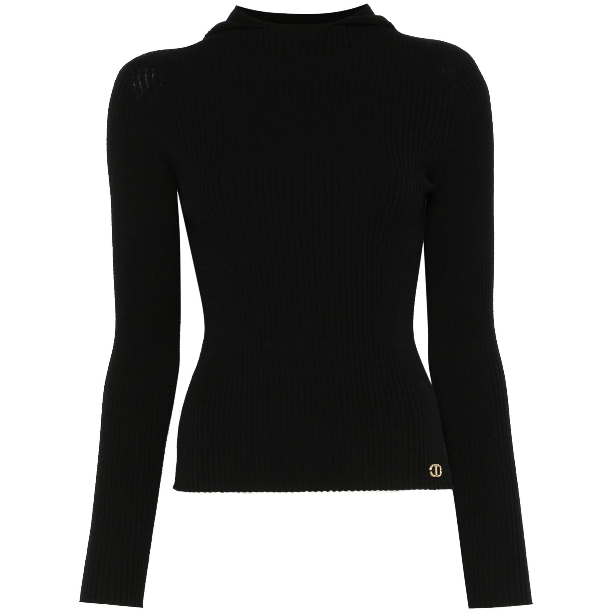 TWINSET Džemperis moterims, Juoda, Viscose jumper 1