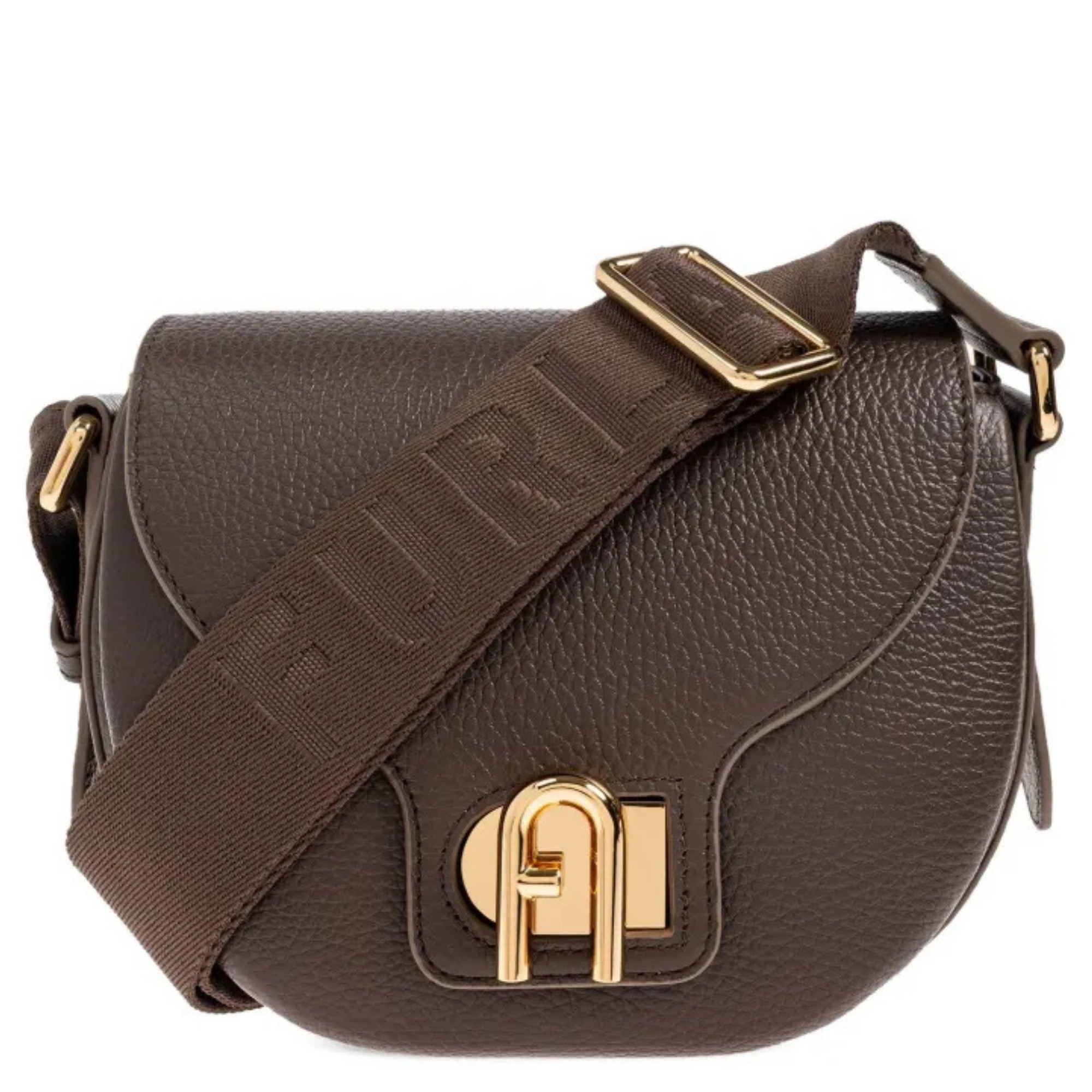 FURLA Rankinė per petį moterims, Ruda, Furla lotus mini crossbody 1
