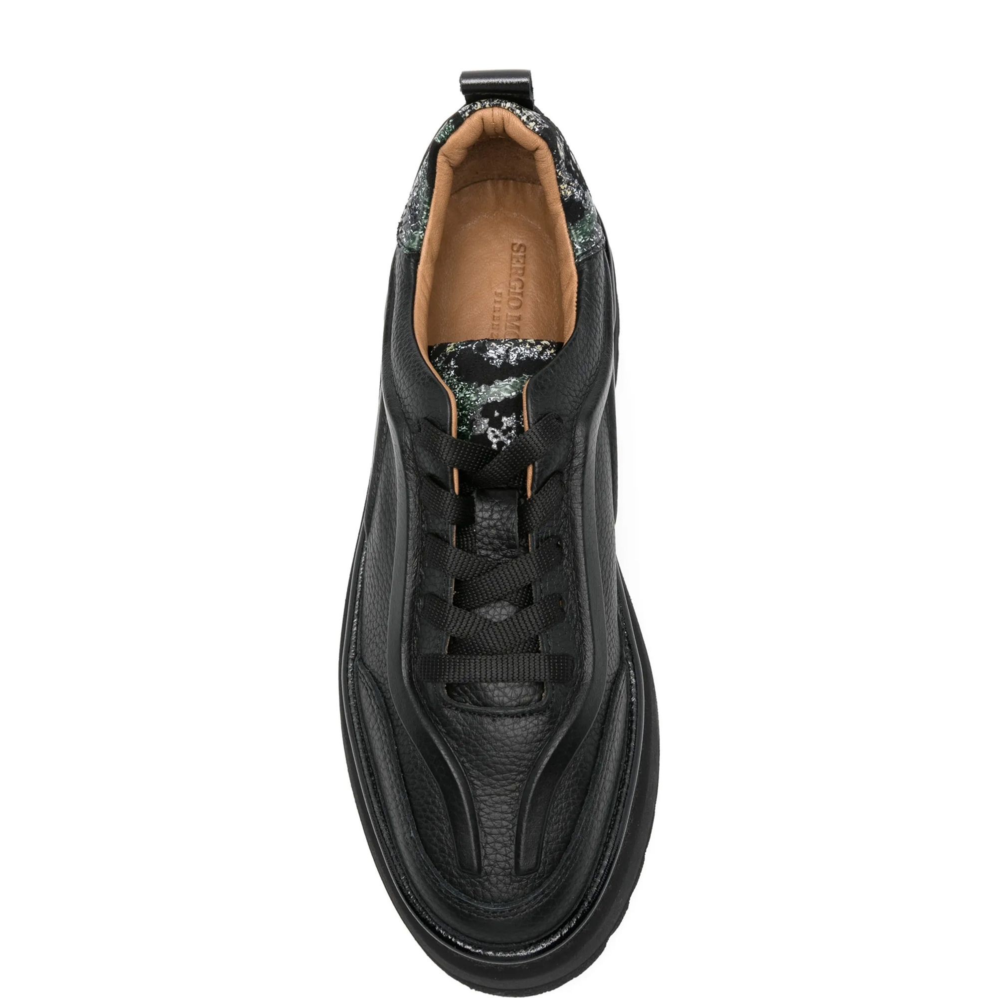 SERGIO MORETTI Sportbačiai moterims, Juoda, Sneakers 4