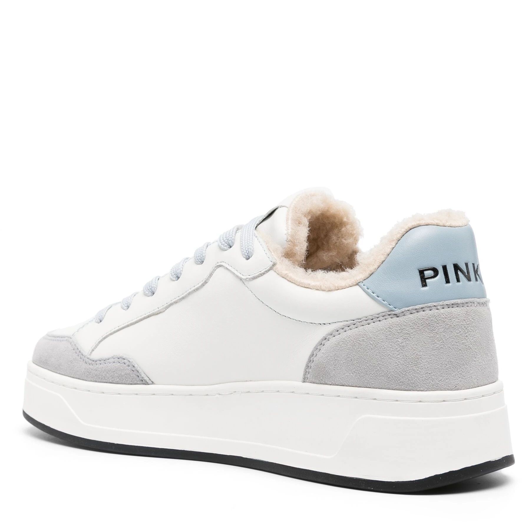 PINKO Laisvalaikio bateliai moterims, Balta, Bondy 2.0 sneaker pelle vitell 3