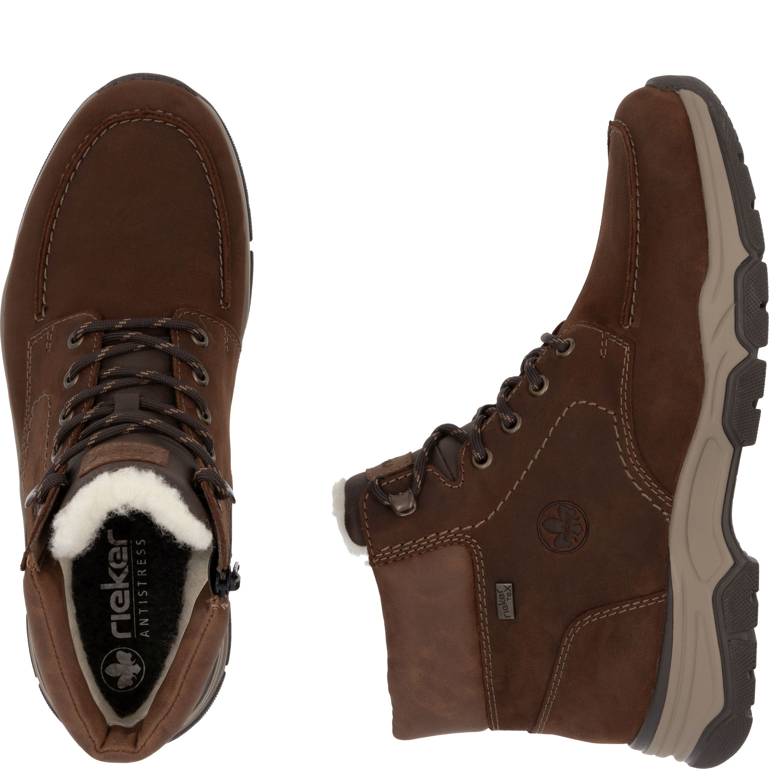 RIEKER Aulinukai vyrams, Ruda, BOOTIES 9
