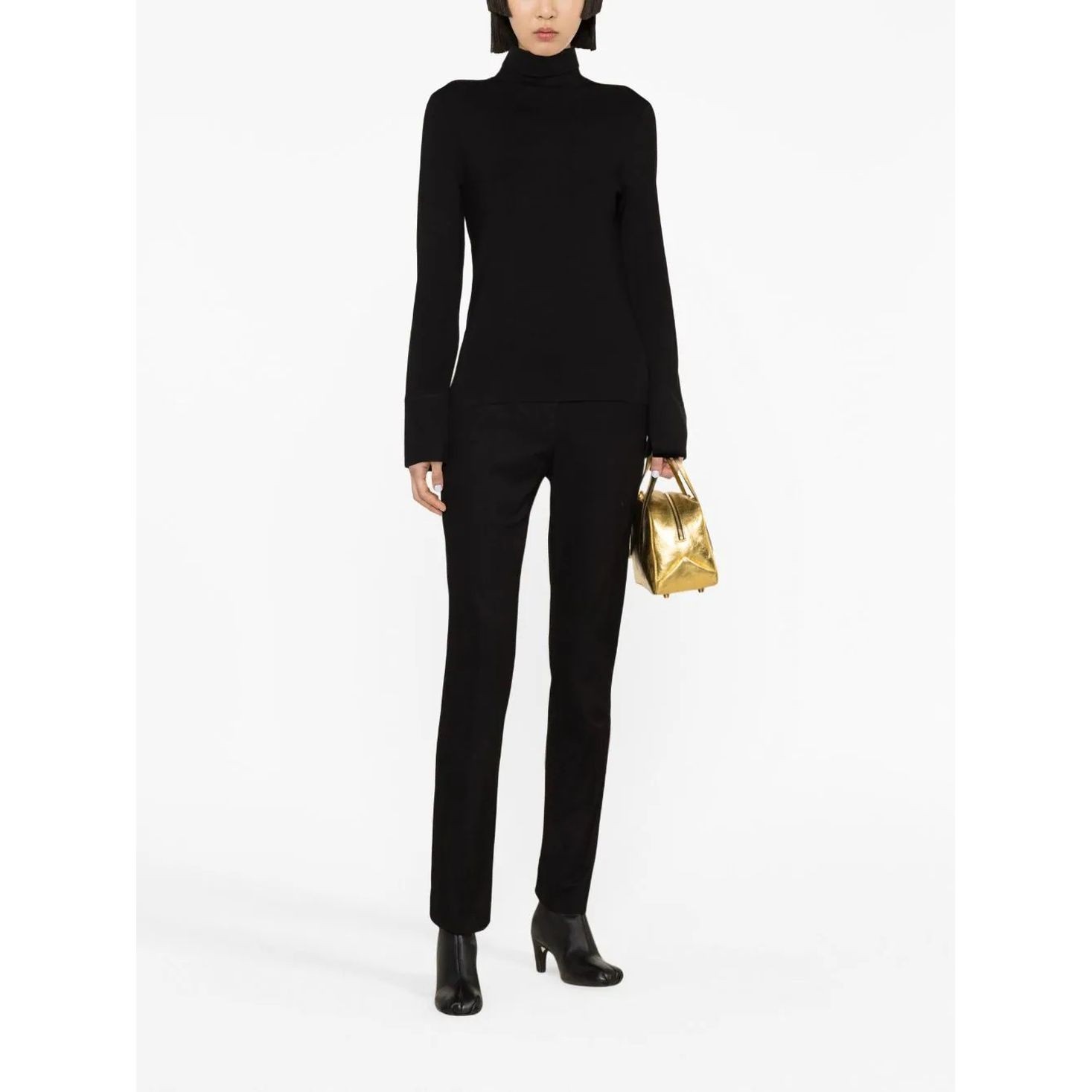 JOSEPH Megztinis moterims, Juoda, Top silk stretch 2