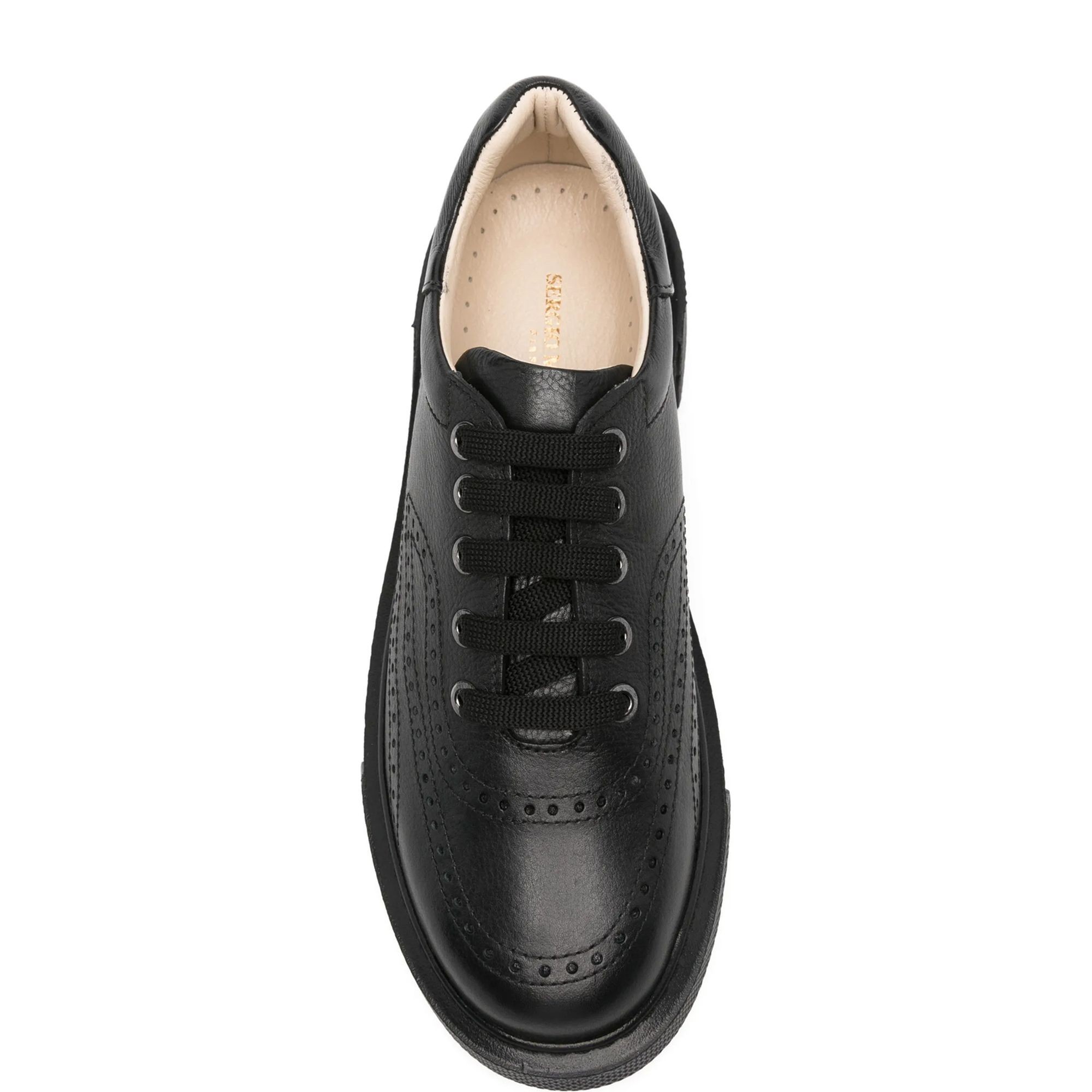 SERGIO MORETTI Sportbačiai moterims, Juoda, Sneakers, smr6578-25211blk 4