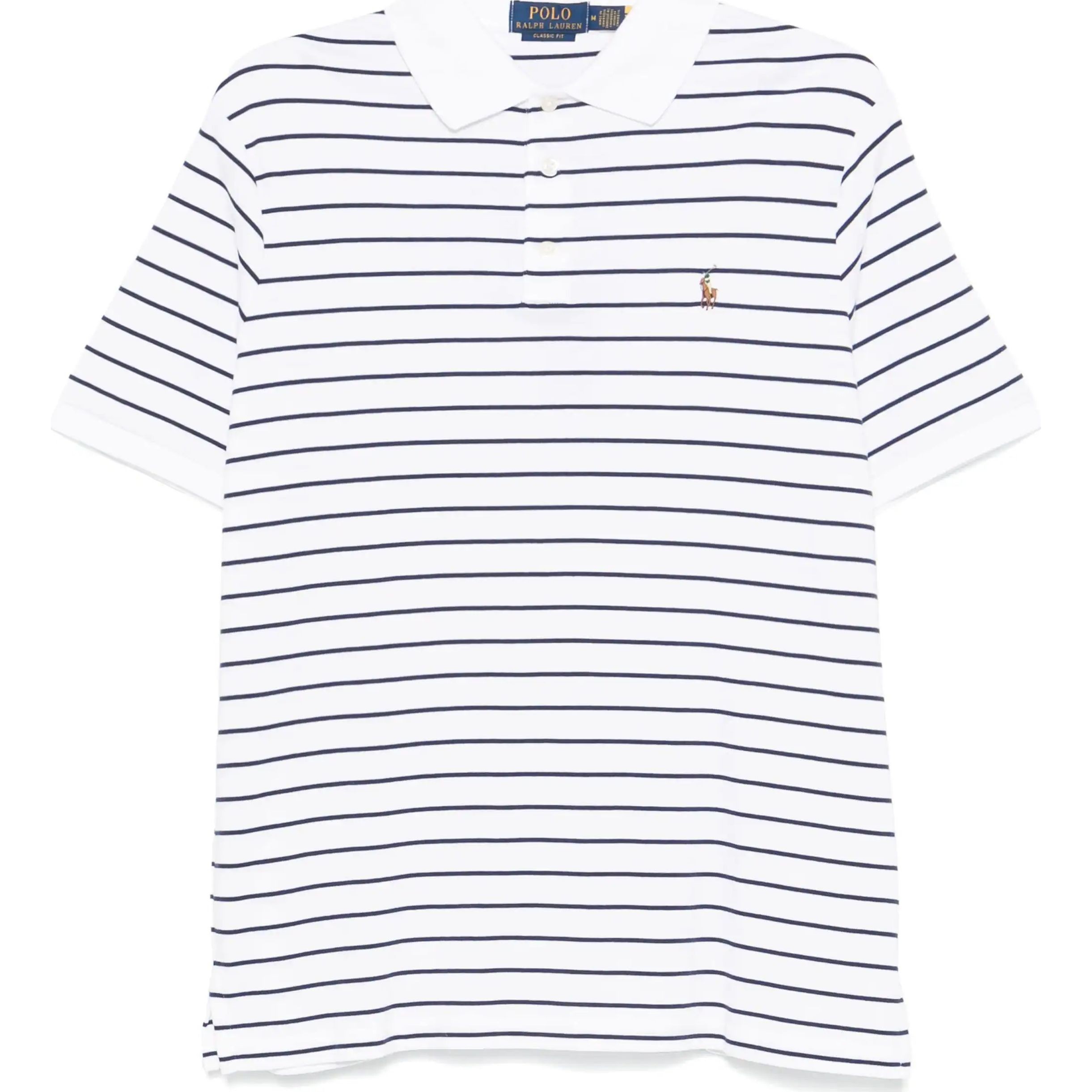 POLO RALPH LAUREN Polo marškiniai trumpos rank. vyrams, Balta, Short sleeve polo shirt