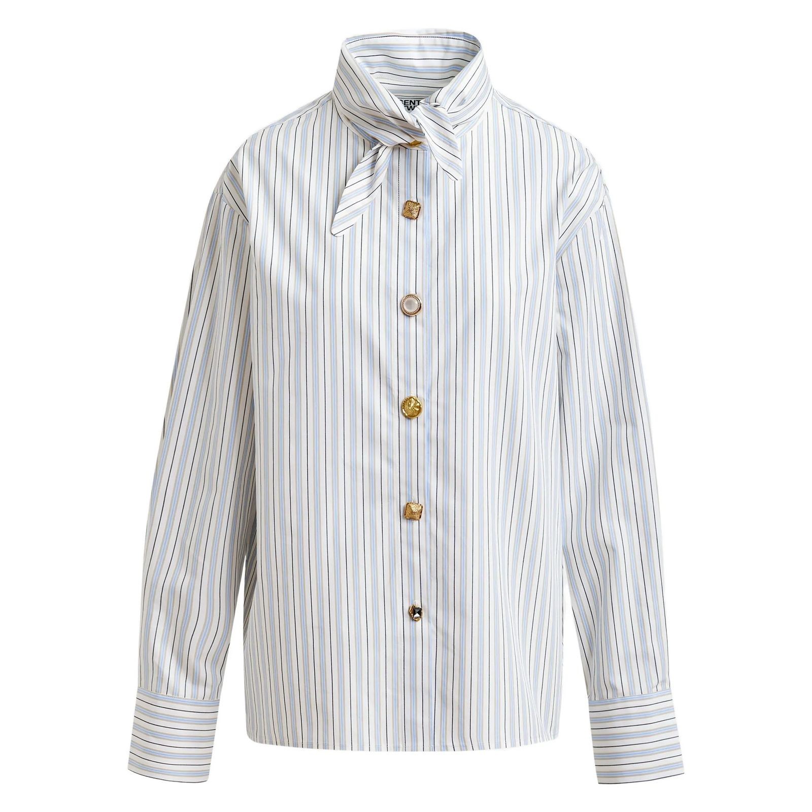 ESSENTIEL ANTWERP Marškiniai ilgomis rankovėmis moterims, Marga, 1 pointy collar shirt 1