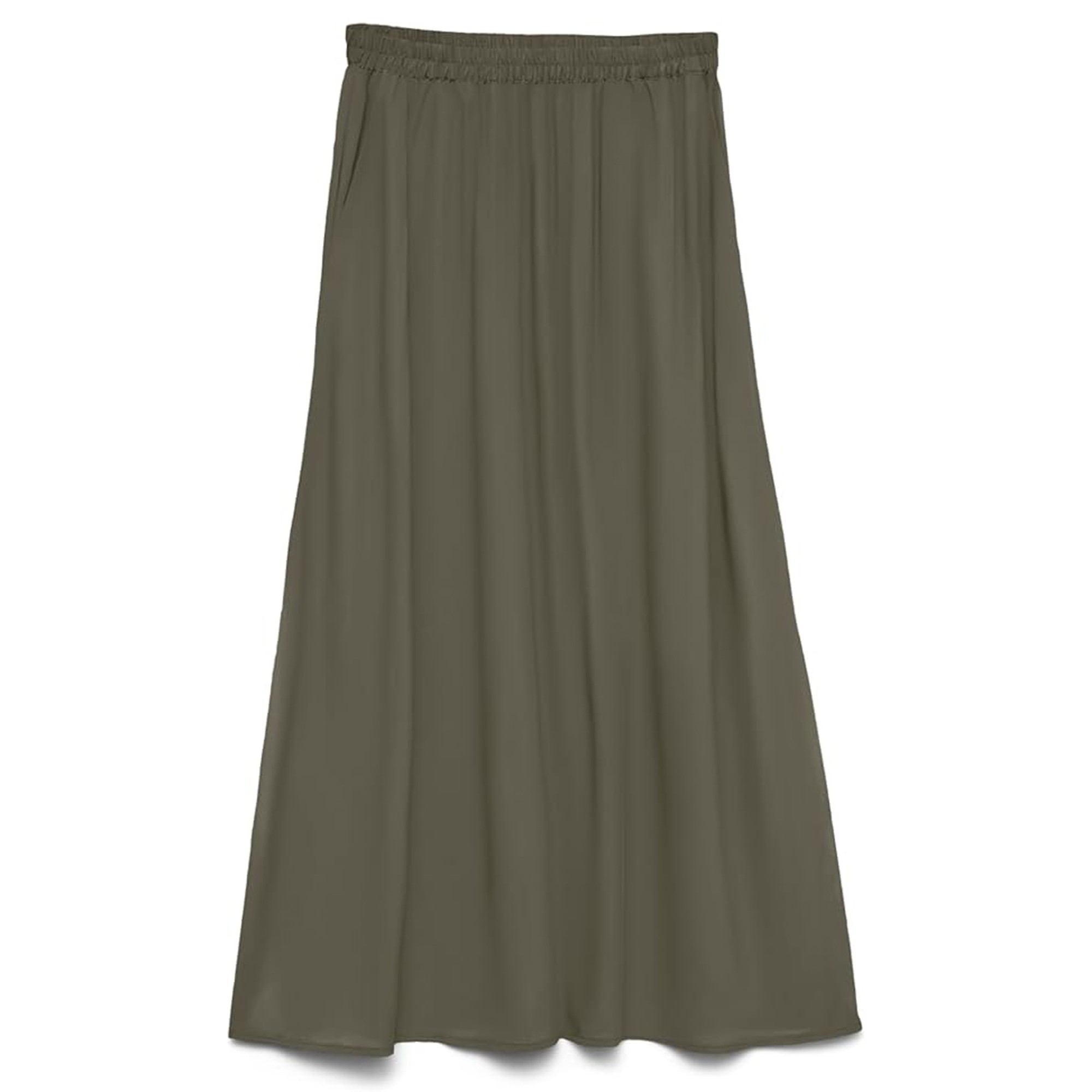 VERO MODA Maxi sijonas moterims, Chaki, Easy joy