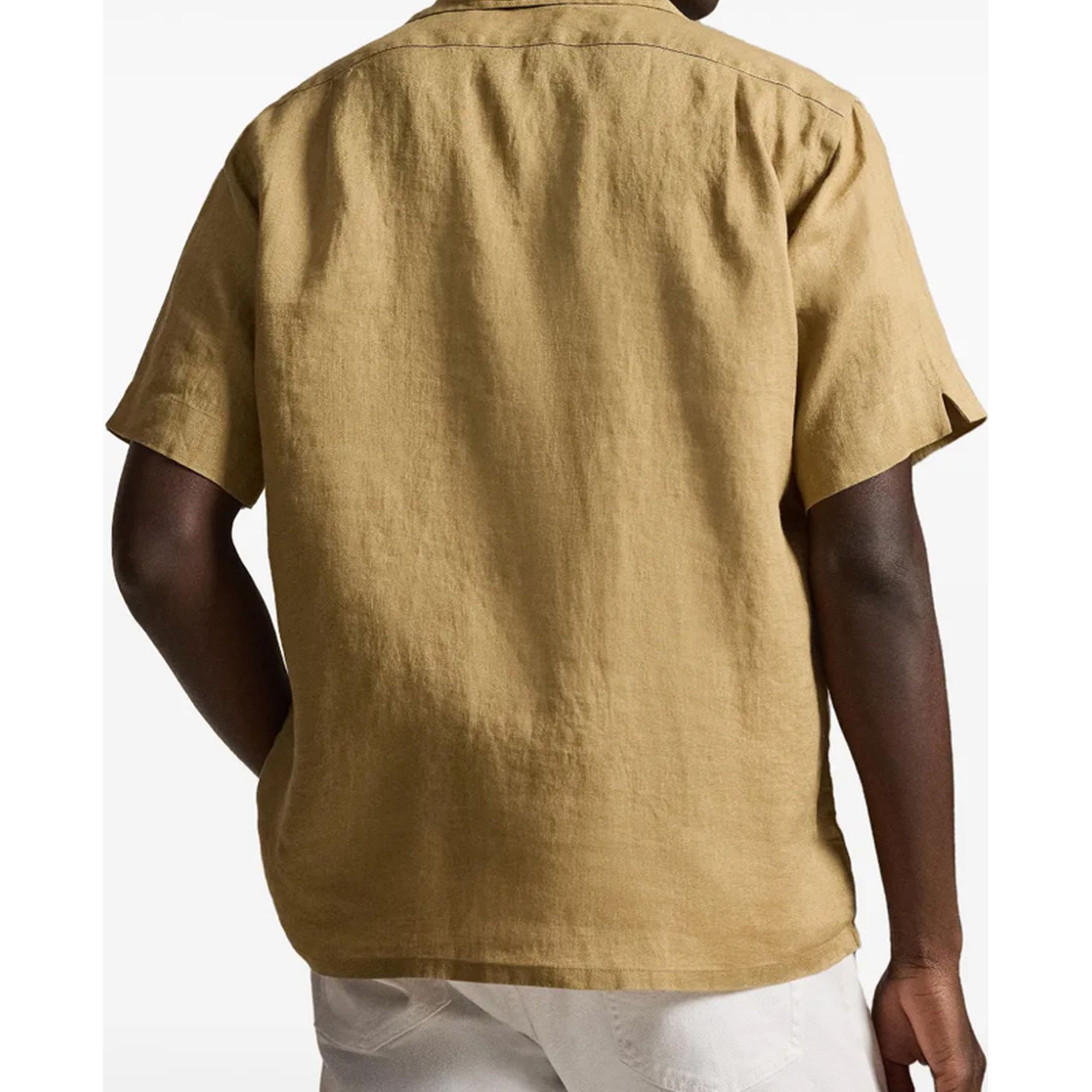 POLO RALPH LAUREN Marškiniai trump. rankovėmis vyrams, Ruda, Short sleeve-sport shirt 3
