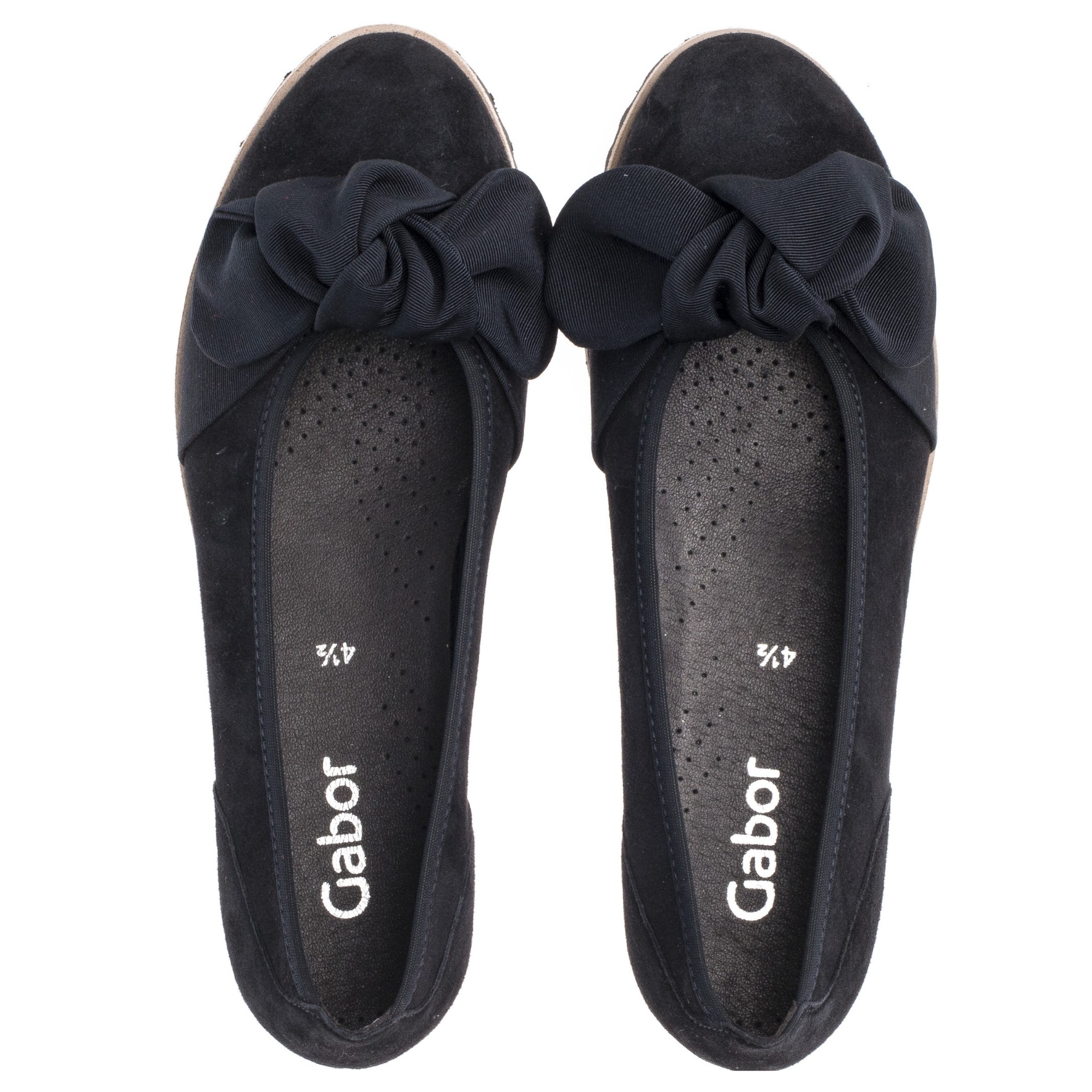 GABOR Bateliai - moterims, Juoda, SHOES 3