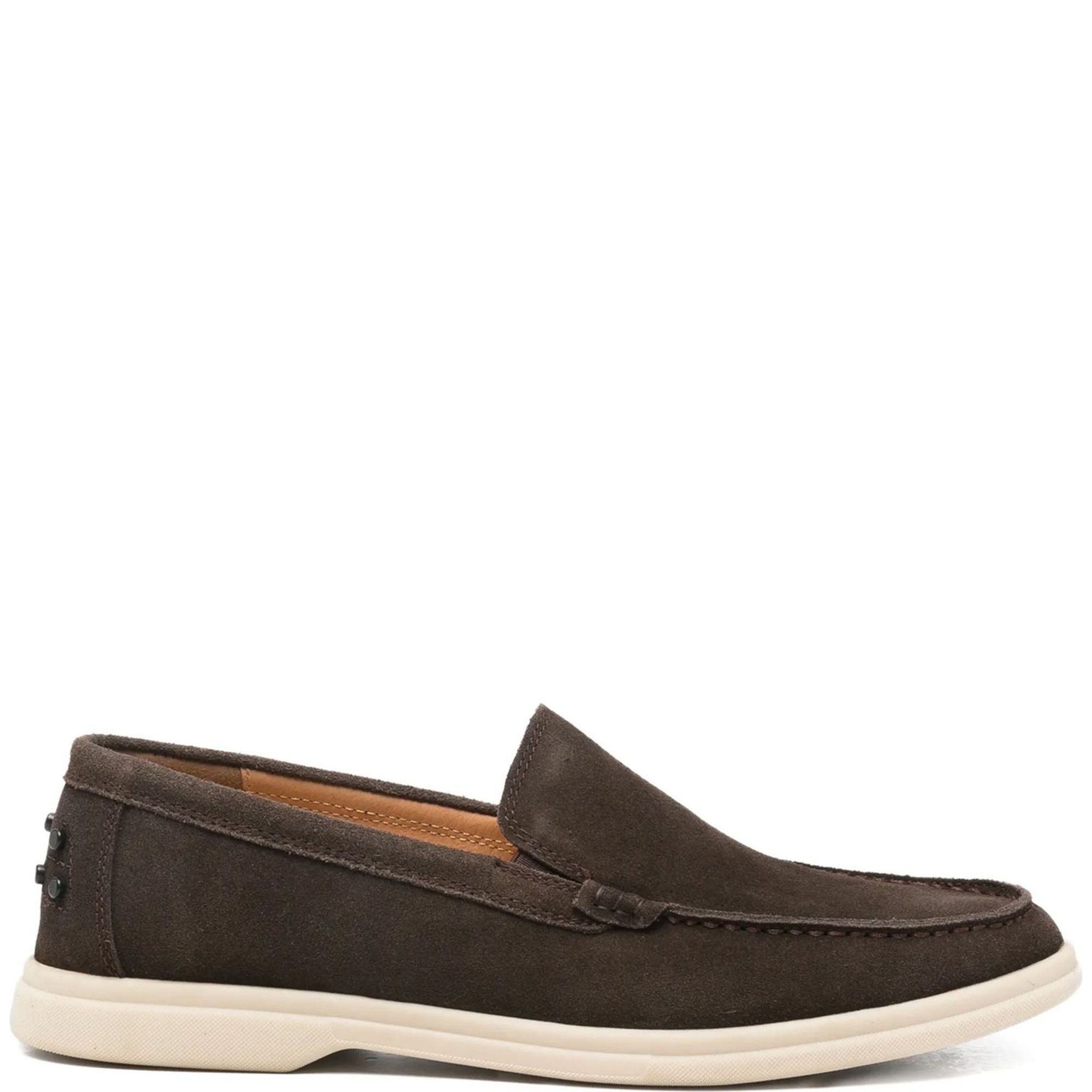 SERGIO MORETTI Loaferiai vyrams, Ruda, Loafers 2