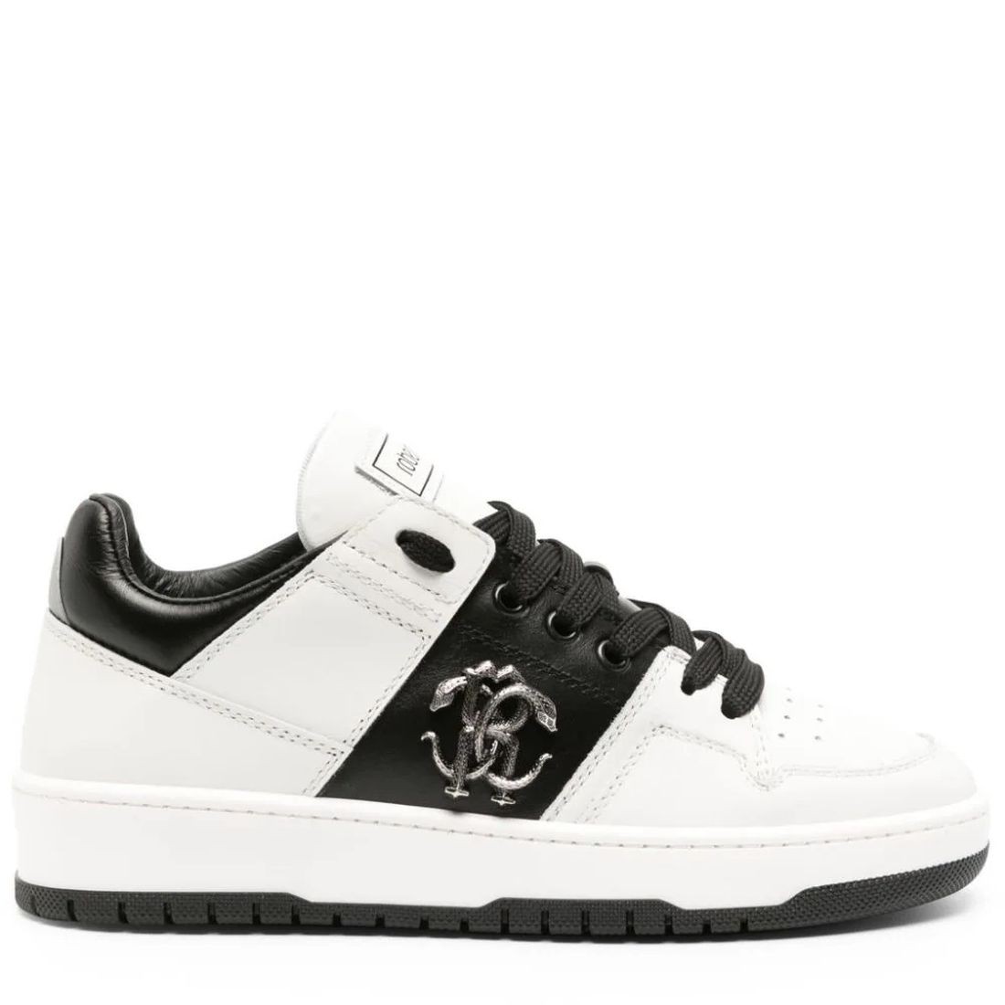 ROBERTO CAVALLI Laisvalaikio bateliai moterims, Balta, Sneakers 2