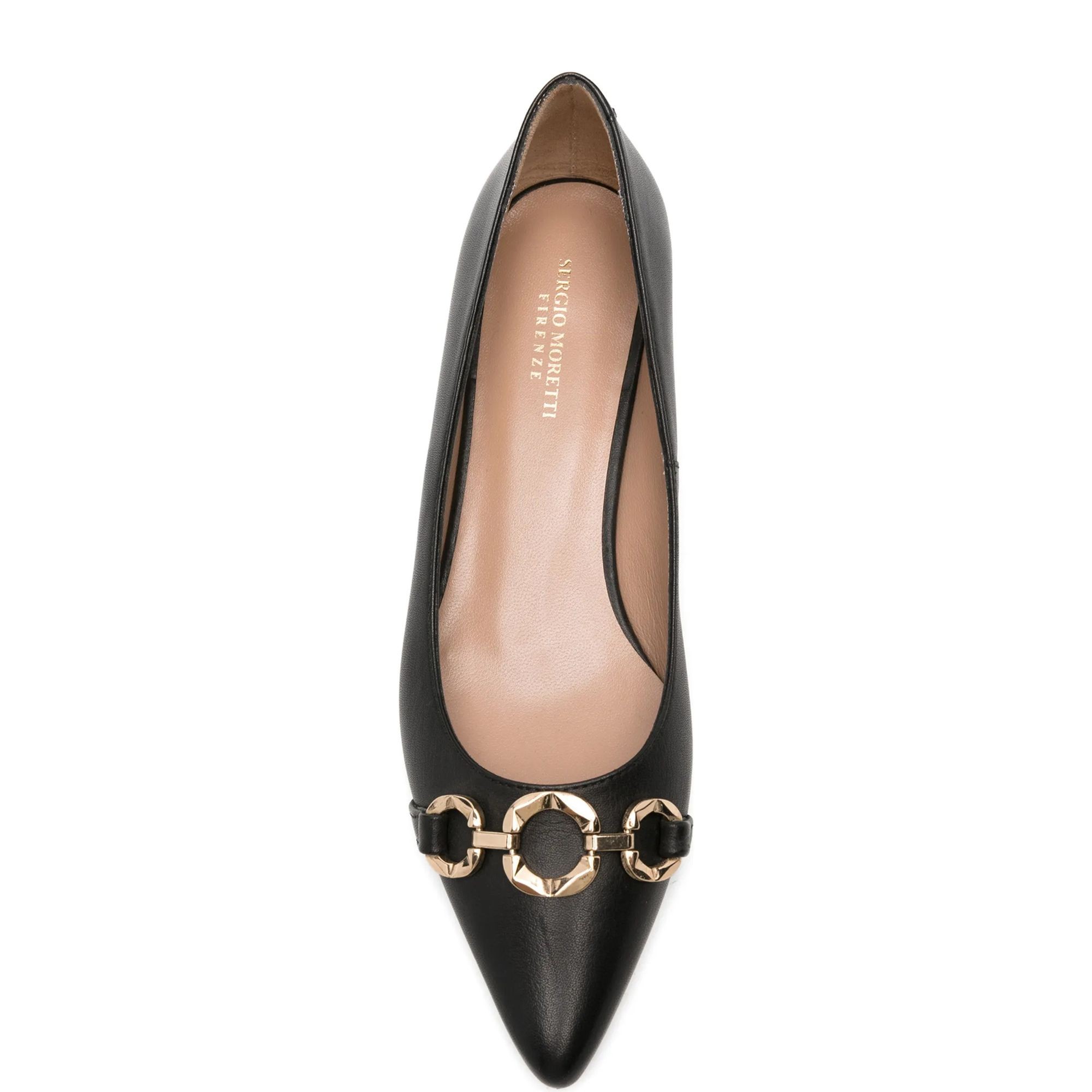 SERGIO MORETTI Aukštakulniai moterims, Juoda, Pumps 4
