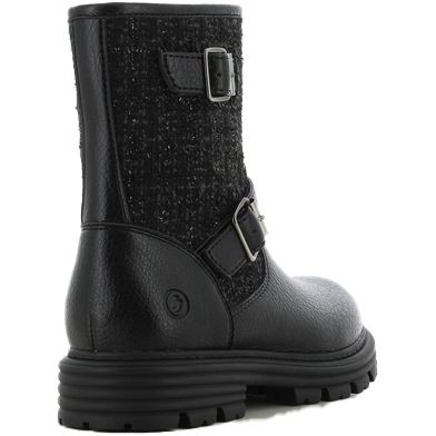 CORTINA Aulinukai mergaitėms, Juoda, Girls kids motor booties 6