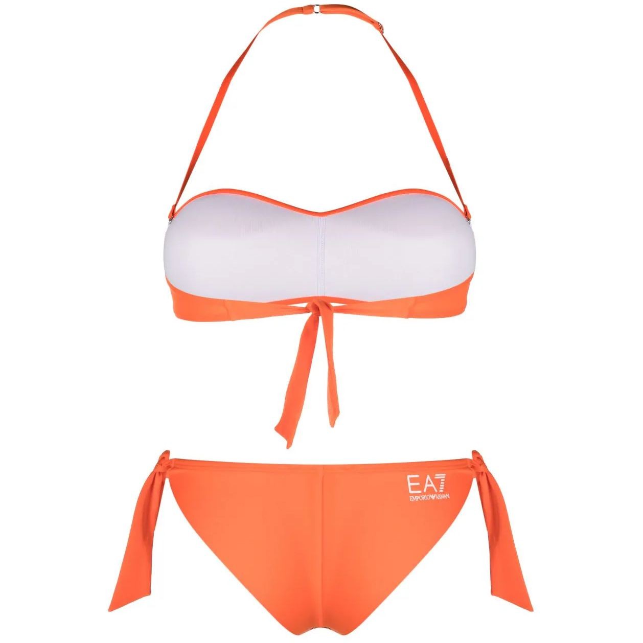 EA7 Maudymosi kostiumėlis moterims, Oranžinė, Bikini 2