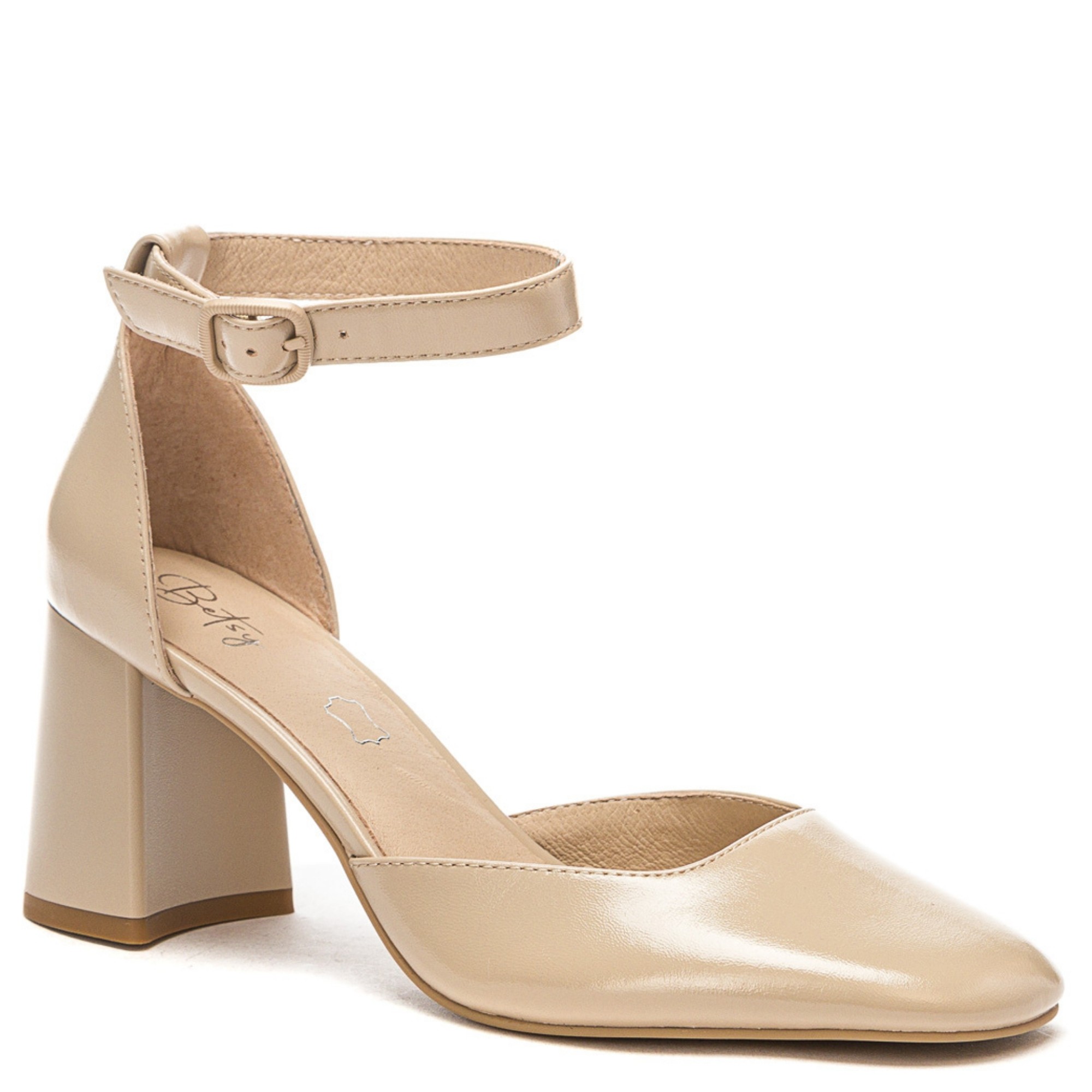 BETSY Aukštakulniai moterims, Smėlio, Pumps