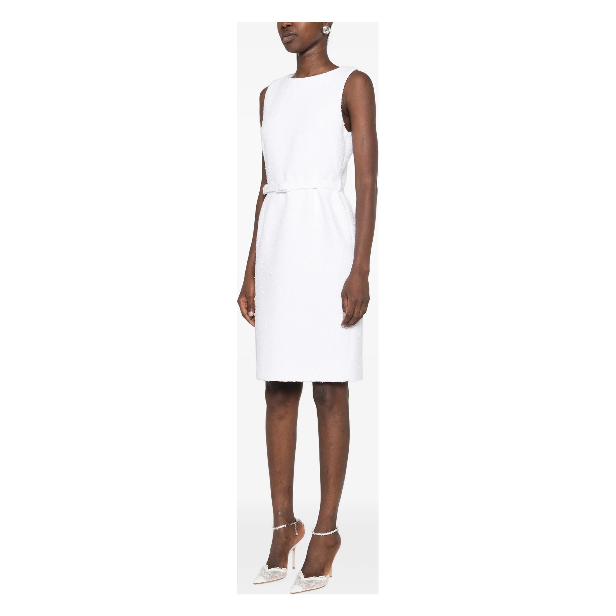 ANDIATA Midi suknelė moterims, Balta, Dress 3
