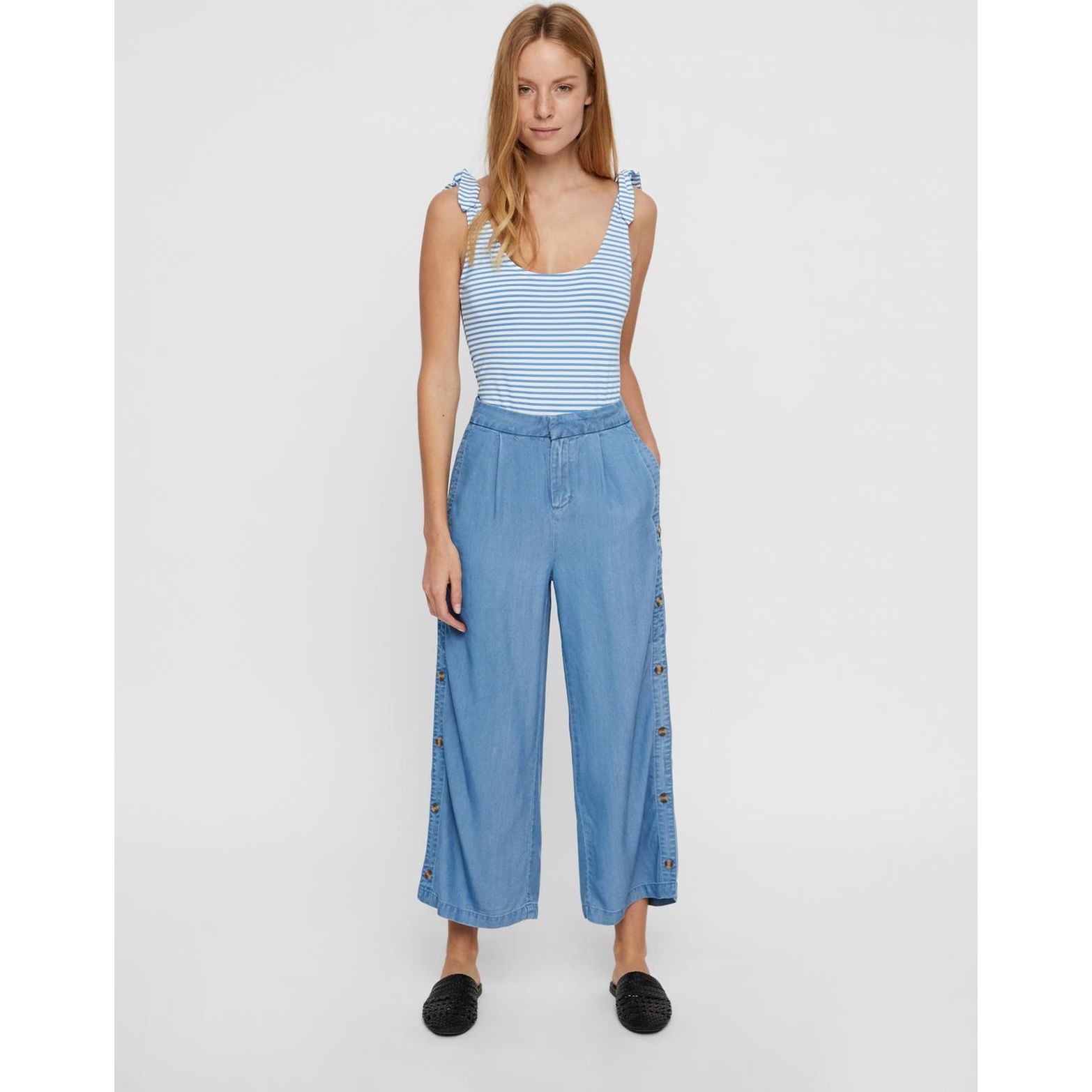 VERO MODA Palaidinės moterims, Mėlyna, VMAVA SL BODY JR 4