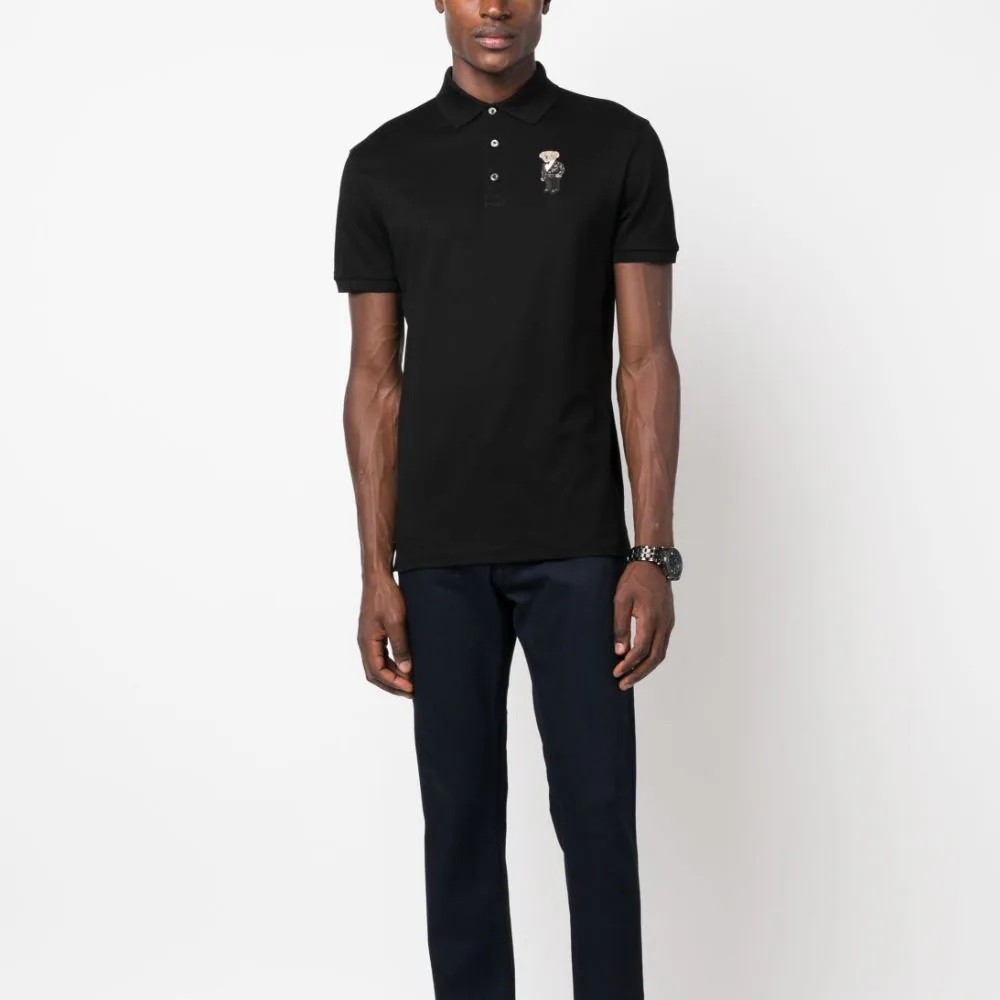 RALPH LAUREN PURPLE Aptempti džinsai vyrams, Mėlyna, Full length slim jeans 2