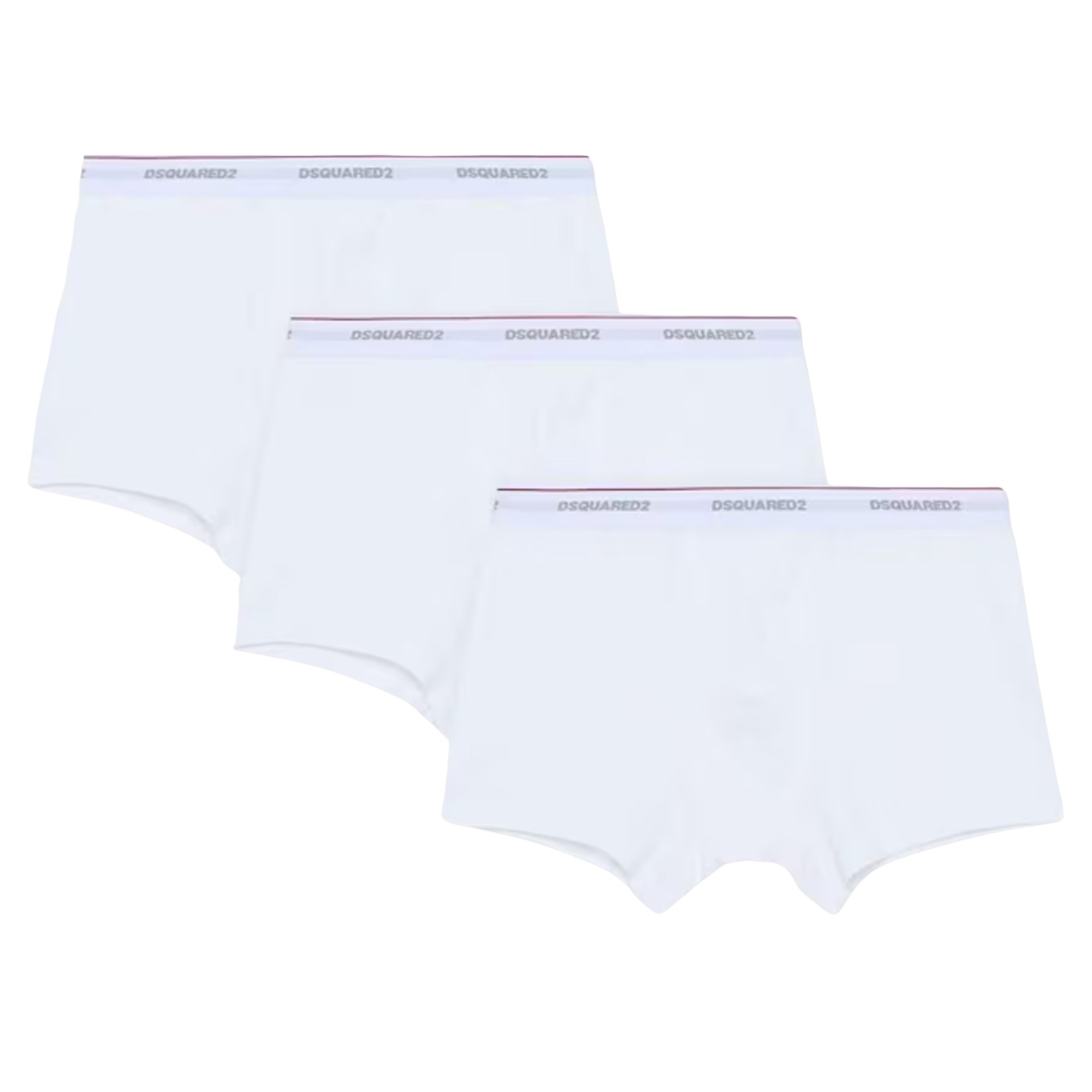 DSQUARED2 UNDERWEAR Kelnaitės vyrams, Balta, Trunk tri-pack 1
