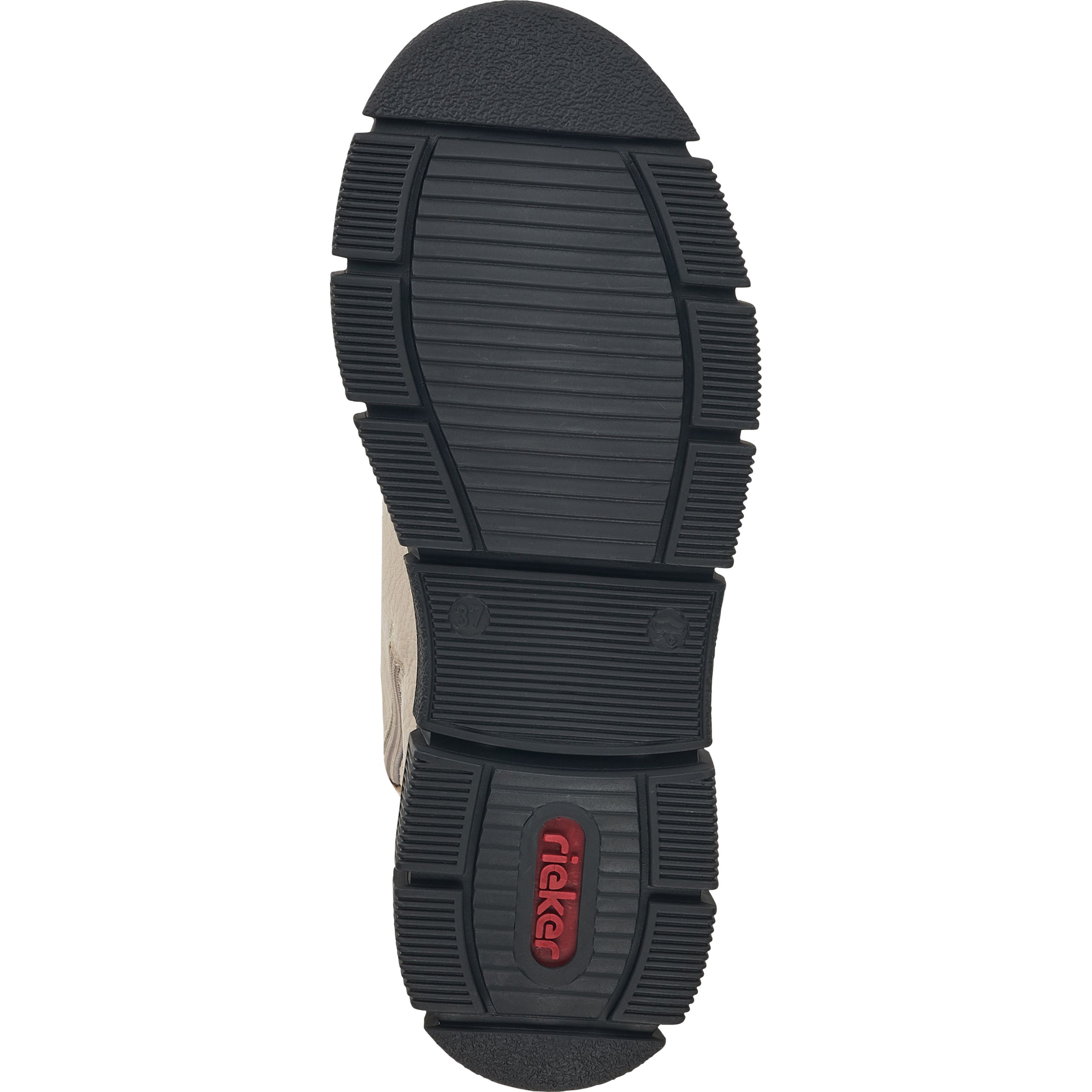 RIEKER Aulinukai moterims, Smėlio, BOOTIES 6