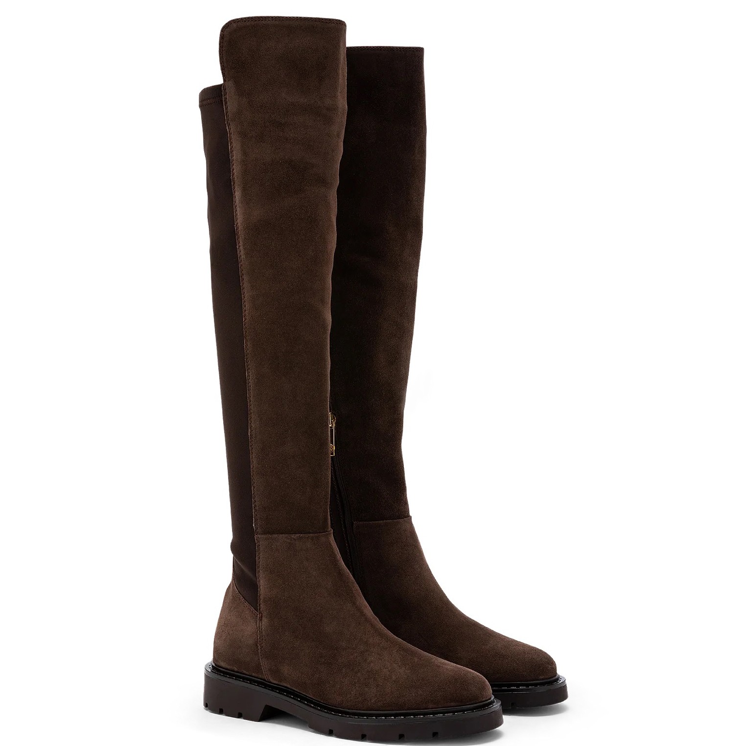 CARMENS Auliniai moterims, Ruda, Brit stretch boots 1