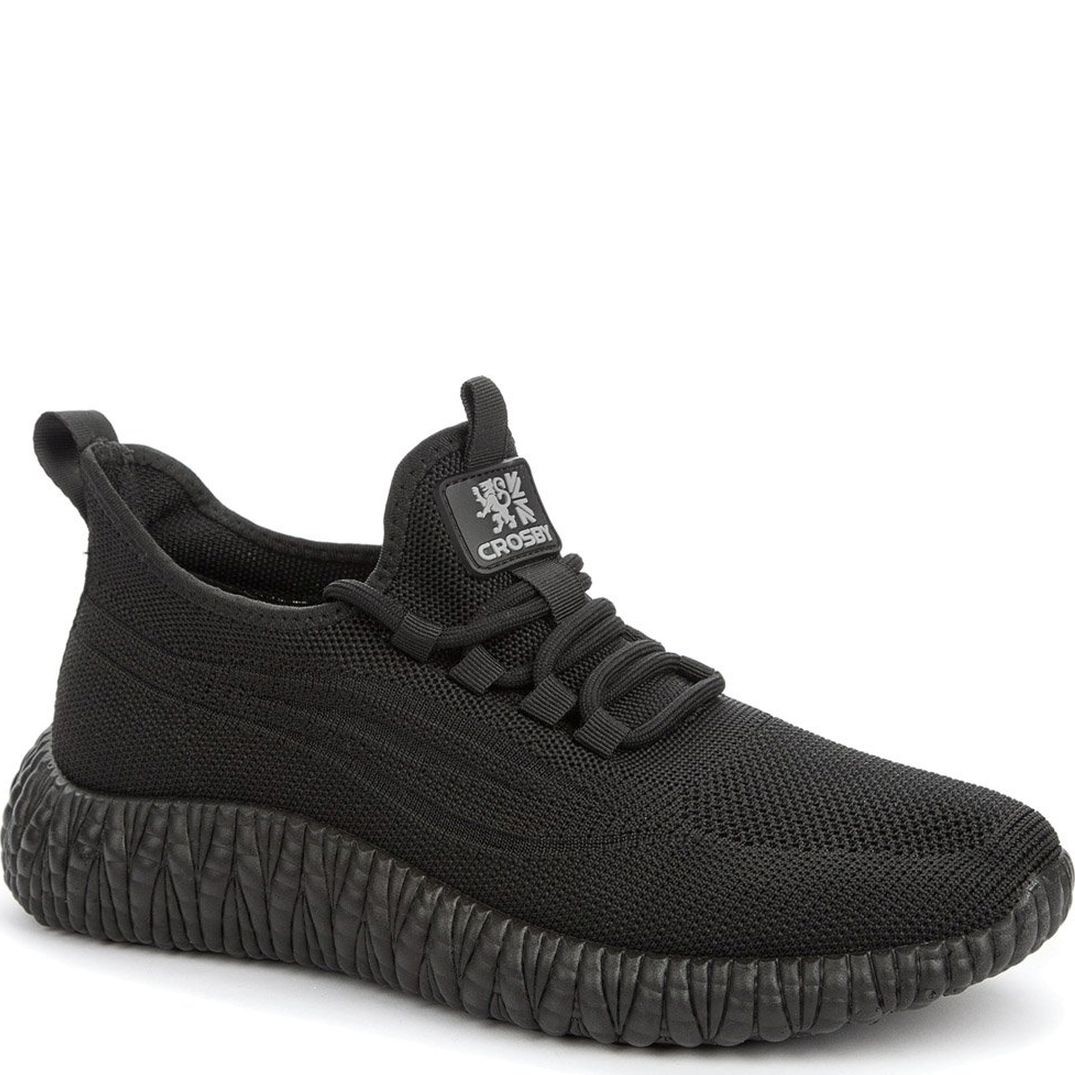 CROSBY Sportbačiai vyrams, Juoda, SNEAKERS