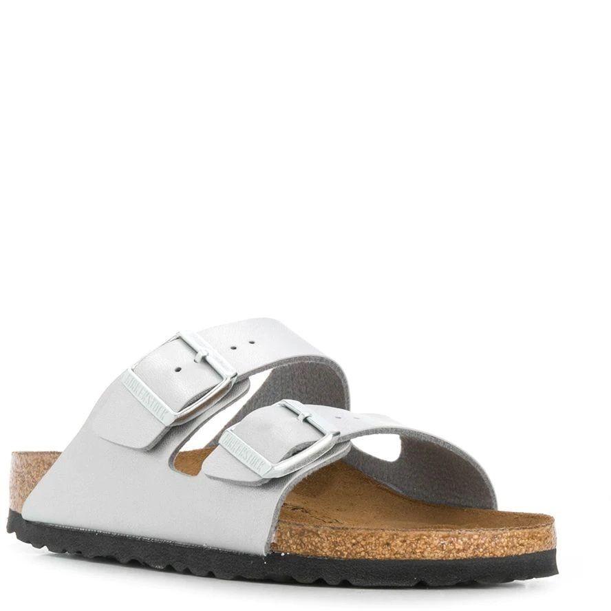 BIRKENSTOCK Šlepetės moterims, Sidabrinė, Arizona BS 1
