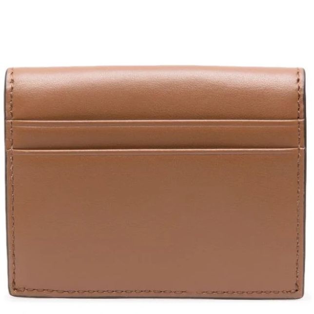 MICHAEL KORS Piniginė moterims, Ruda, SM flap card case 2