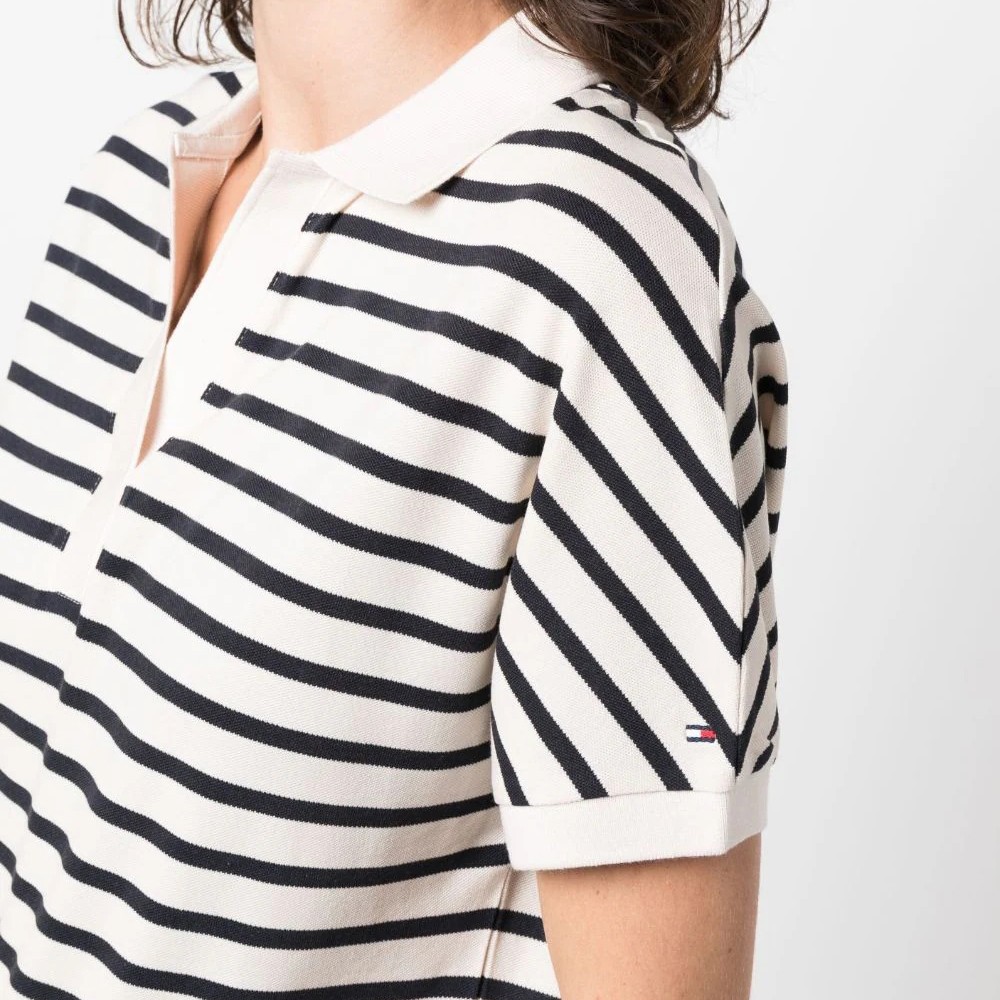 TOMMY HILFIGER Polo marškiniai trumpos rank. moterims, Marga, Rlx lyocell polo 4