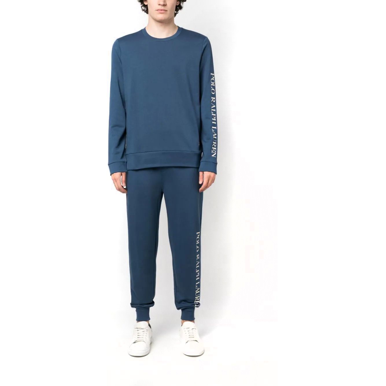 POLO RALPH LAUREN Sportinės kelnės vyrams, Mėlyna, Jogger sleep pants 3
