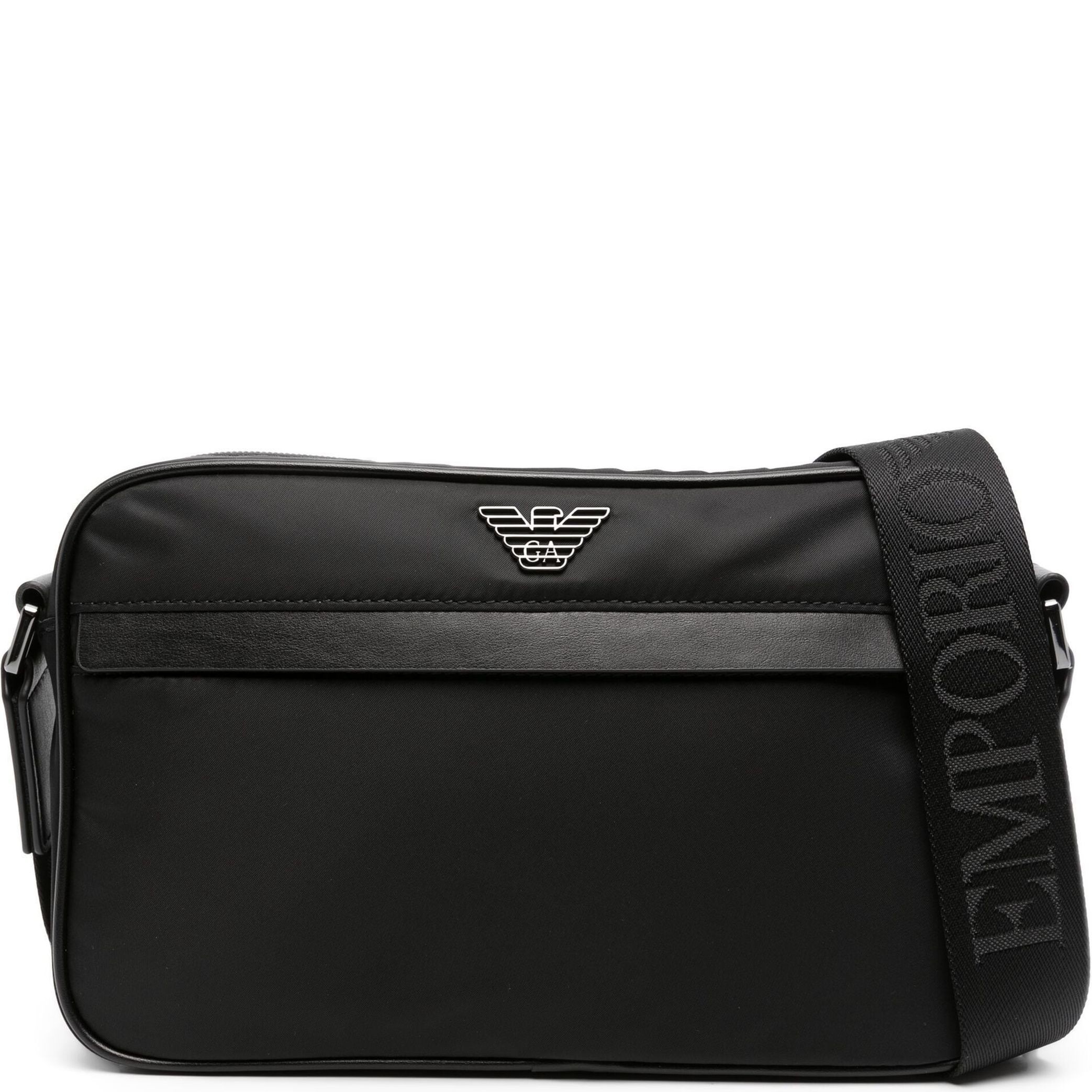 EMPORIO ARMANI Rankinė per petį vyrams, Juoda, Shoulder bag 1