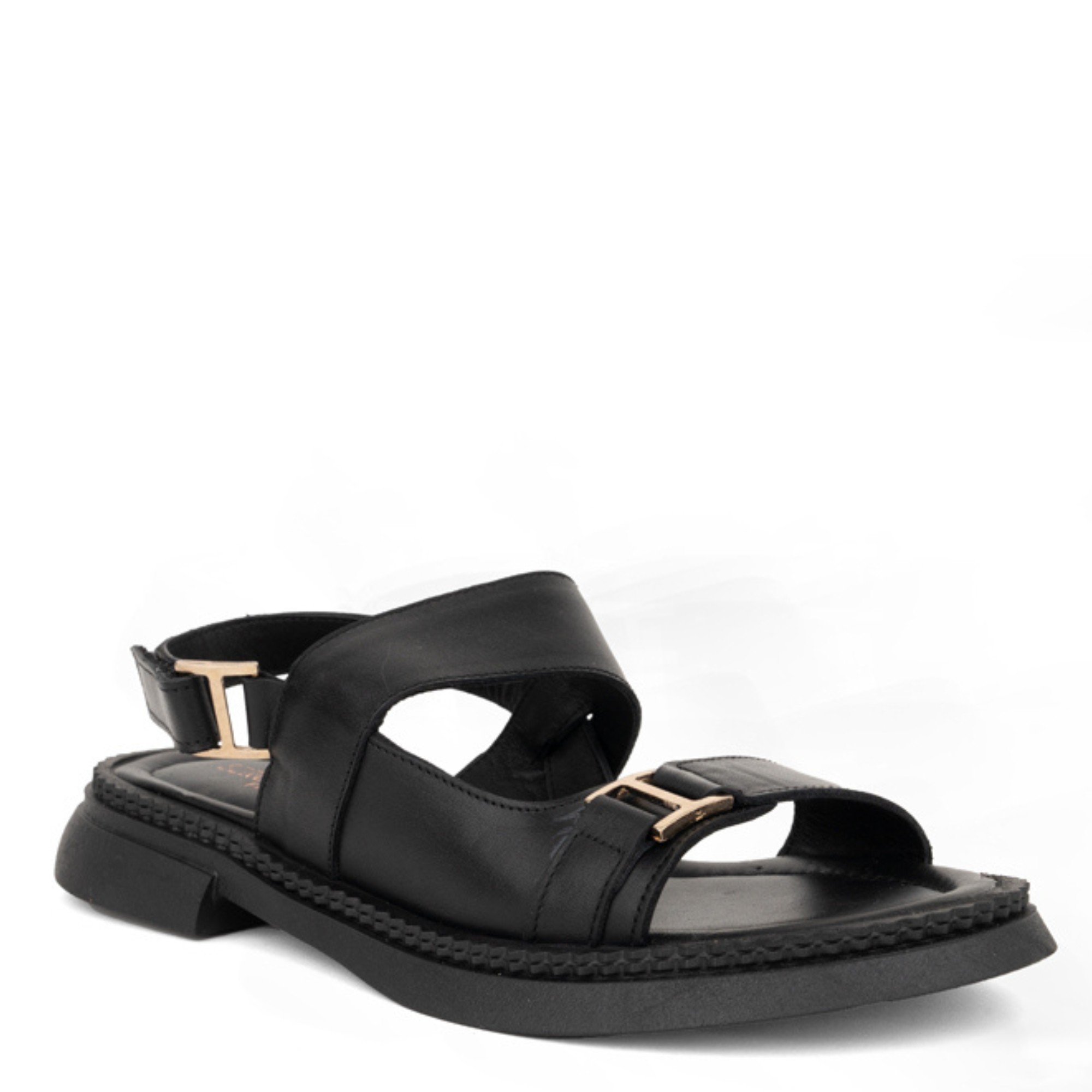 SERGIO MORETTI Basutės moterims, Juoda, Sandals, SERGIO MORETTI 1