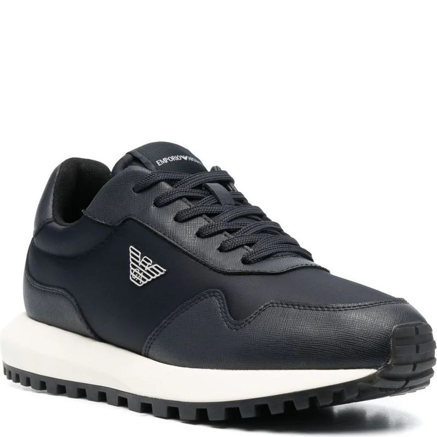 EMPORIO ARMANI Sportiniai bateliai vyrams, Mėlyna, Sneaker 2
