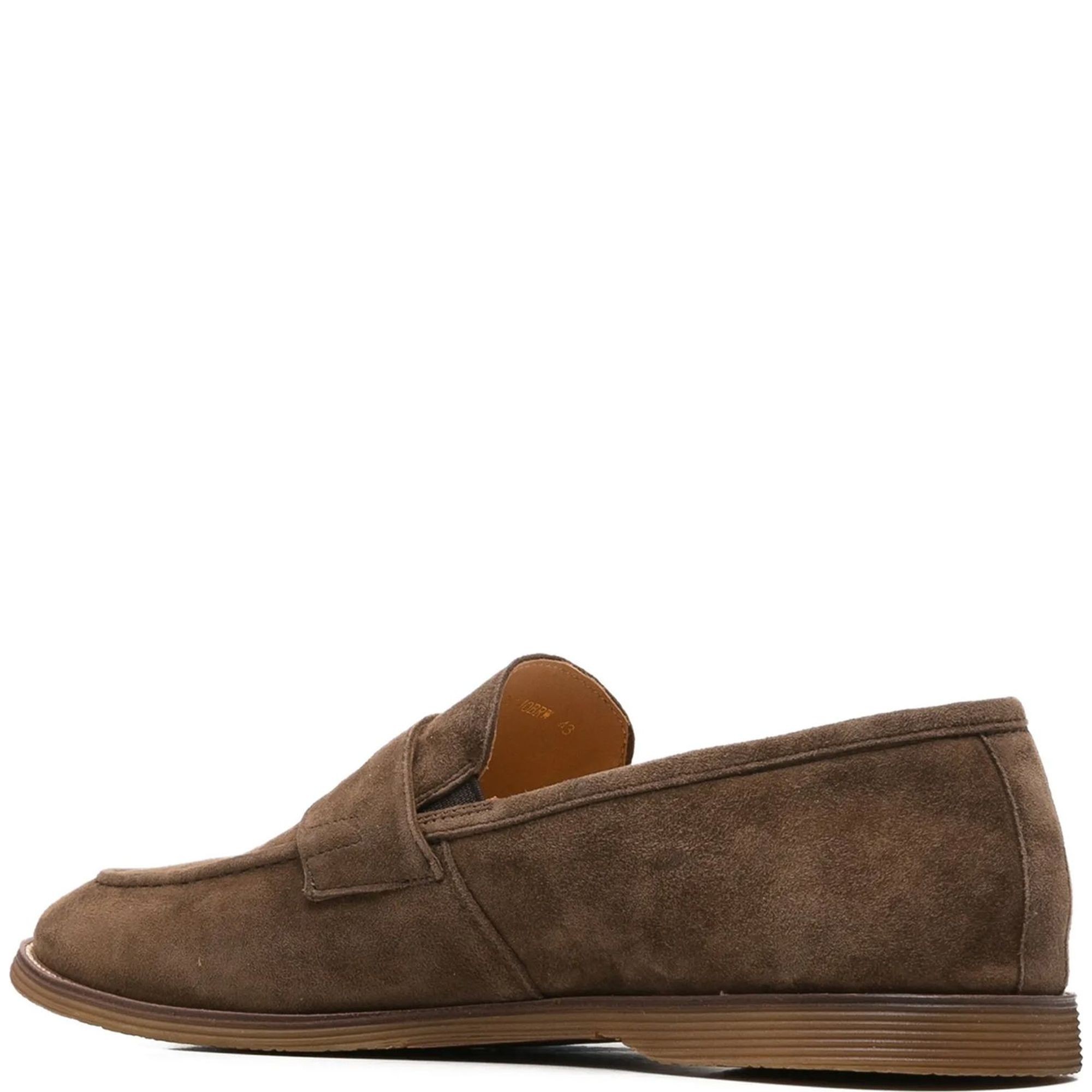 ALBERTO GOZZI Loaferiai vyrams, Ruda, Loafers 3