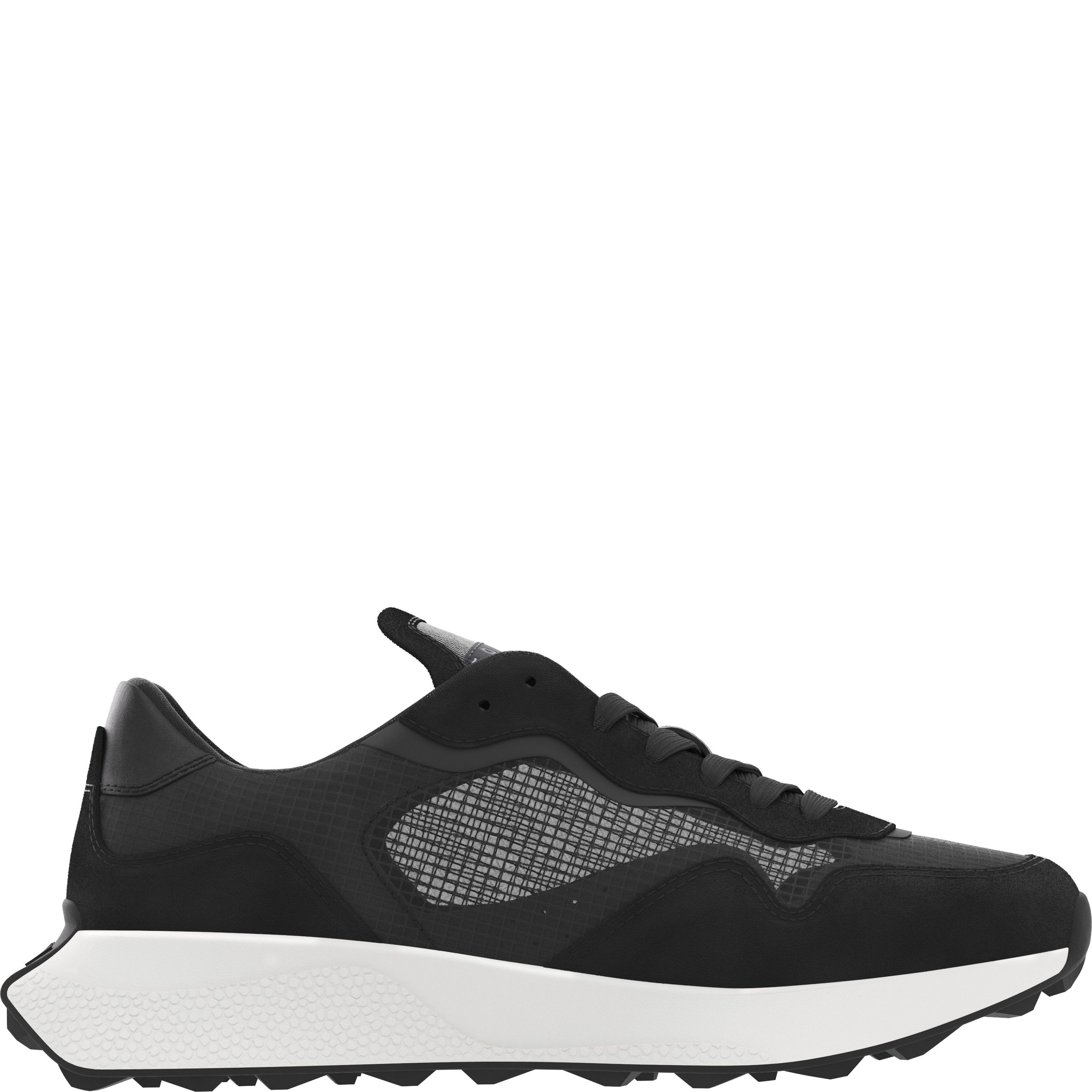 TOMMY JEANS Sportiniai bateliai vyrams, Juoda, Translucent runner 5