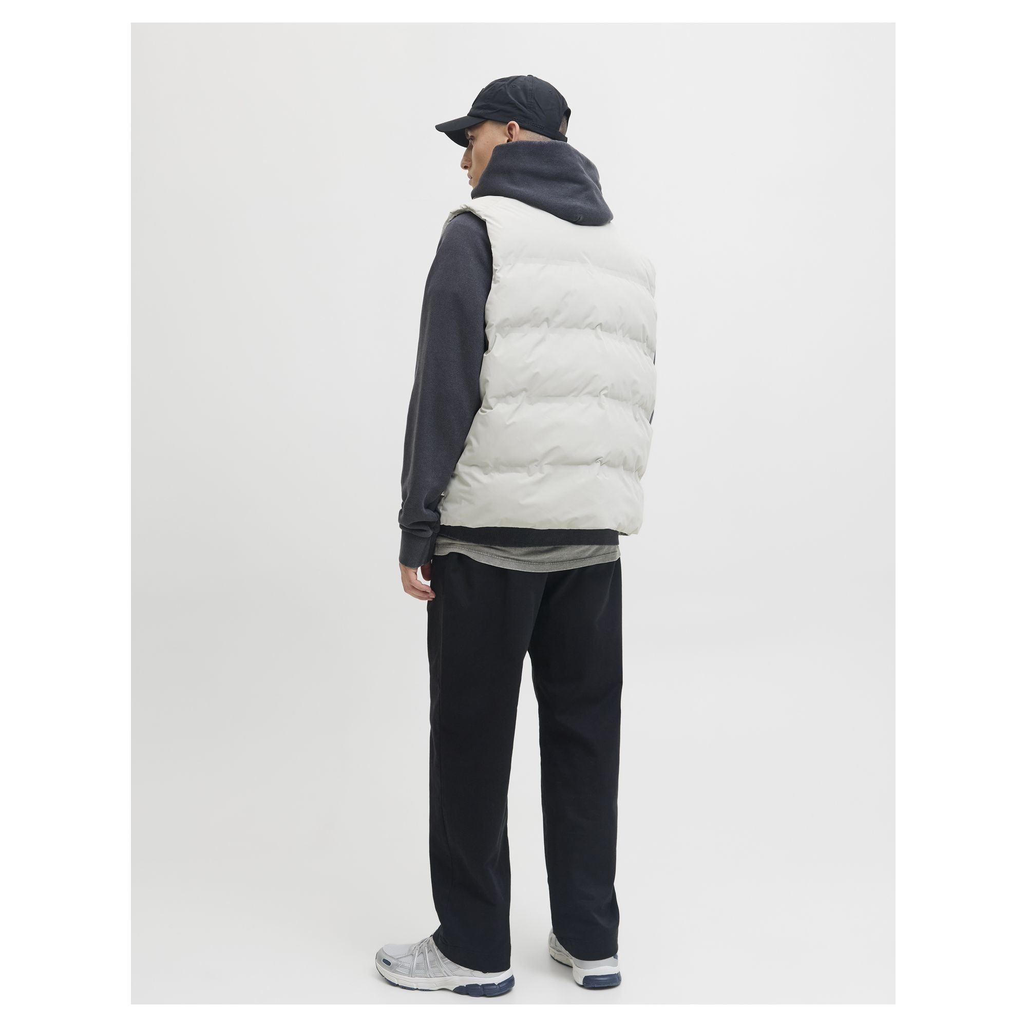 JACK & JONES Pūkinė liemenė vyrams, Balta, Soho bodywarmer 6