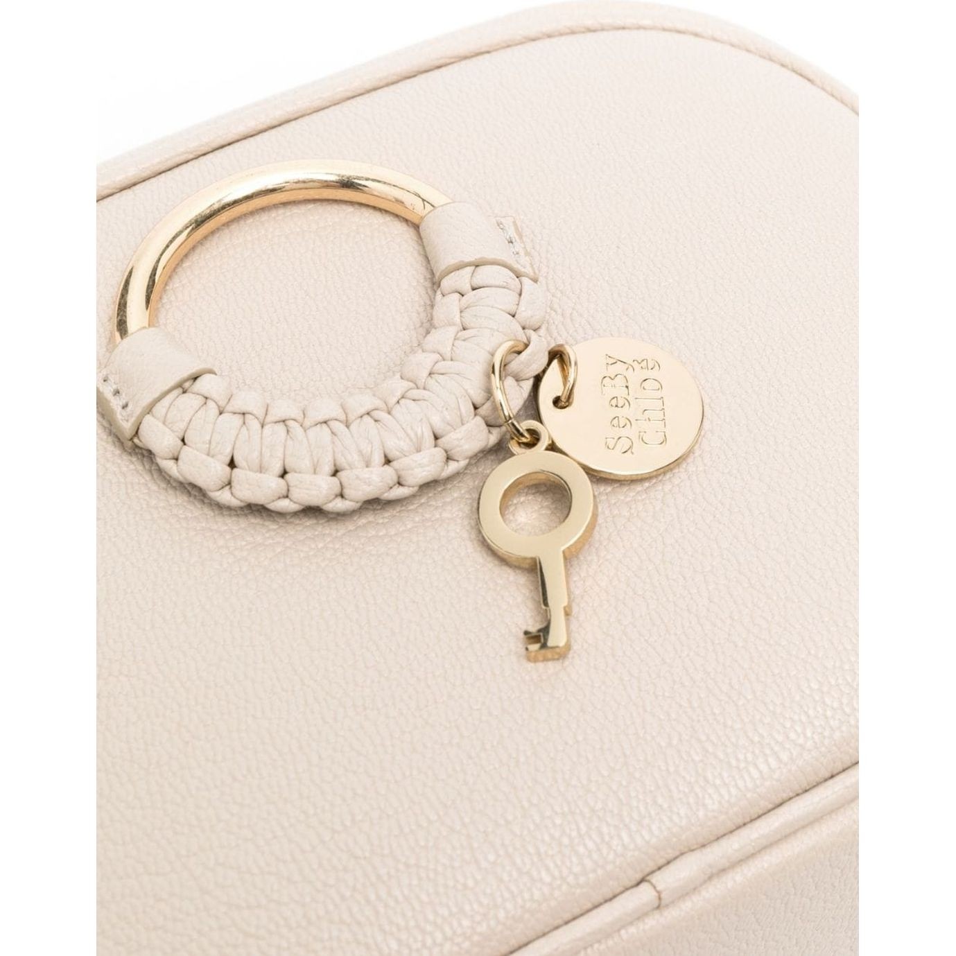 SEE BY CHLOE Rankinė per petį moterims, Smėlio, Hana sbc camera bag 4